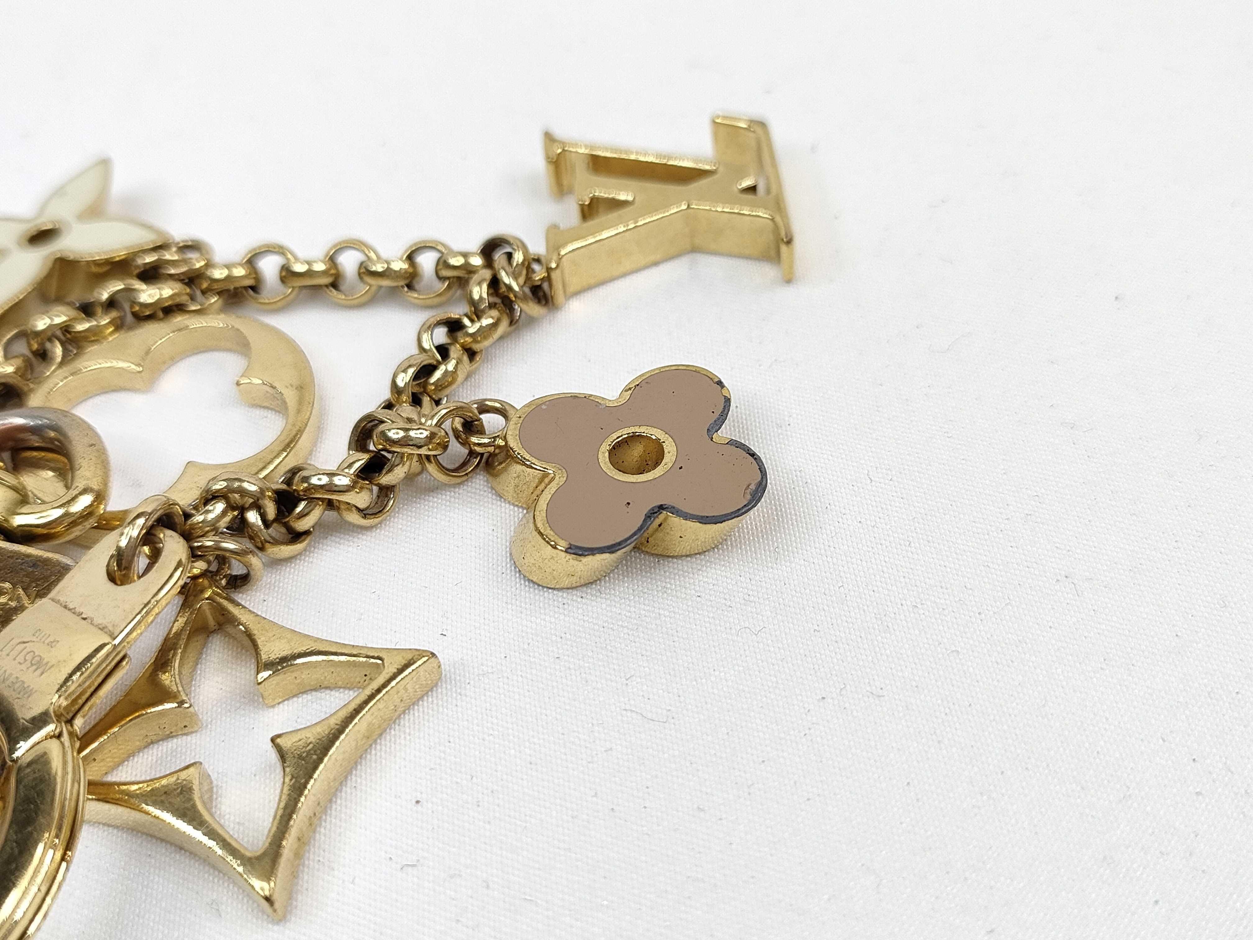 Monogram Louis Vuitton Fleur de Monogram Keychain Key Case — view 9