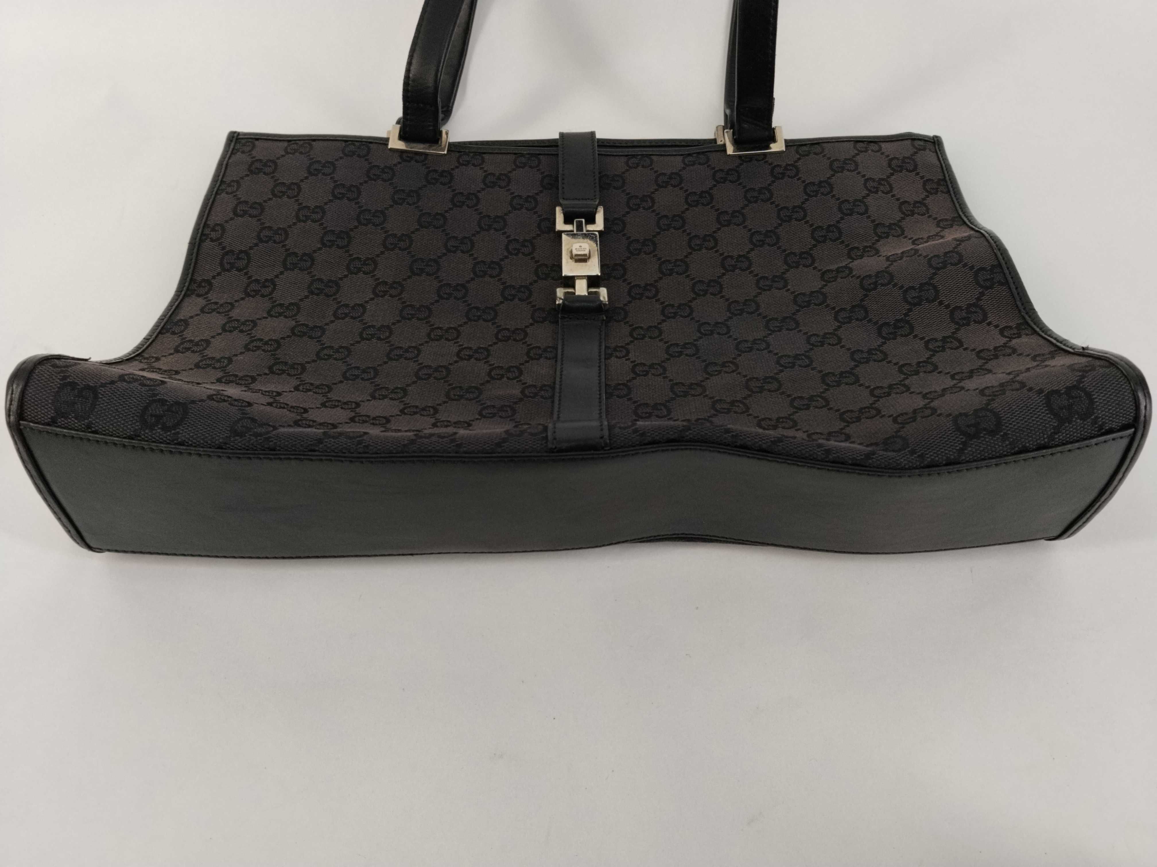 GG Canvas Shoulder Tote Jackie Tote Bag — view 7