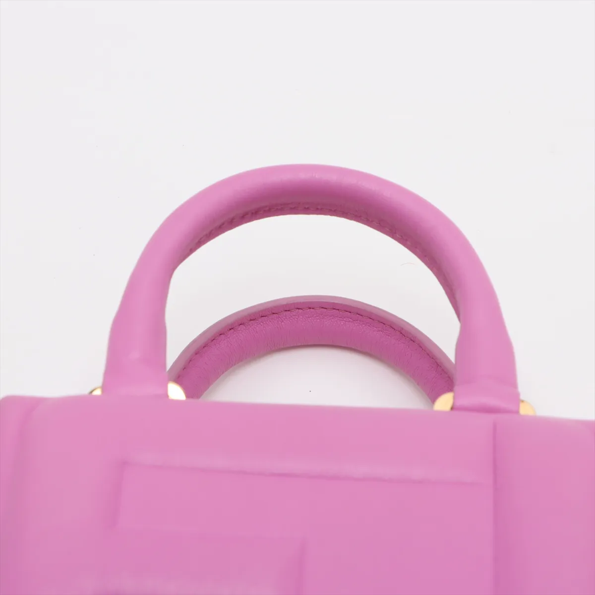 leather 2WAY handbag pink 8BS089 — view 6