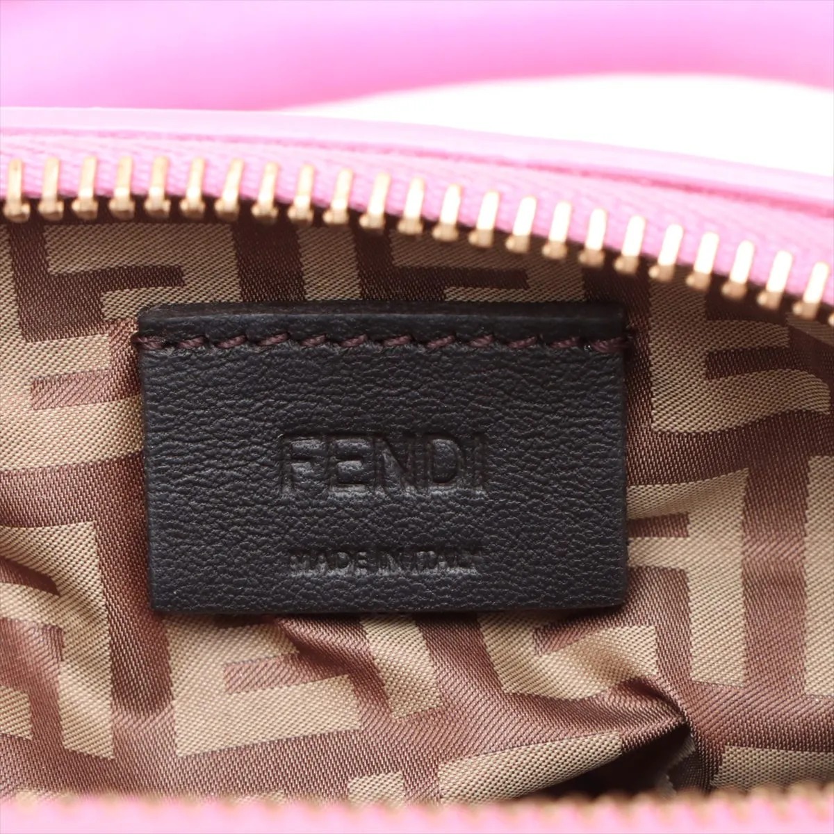 leather 2WAY handbag pink 8BS089 — view 9