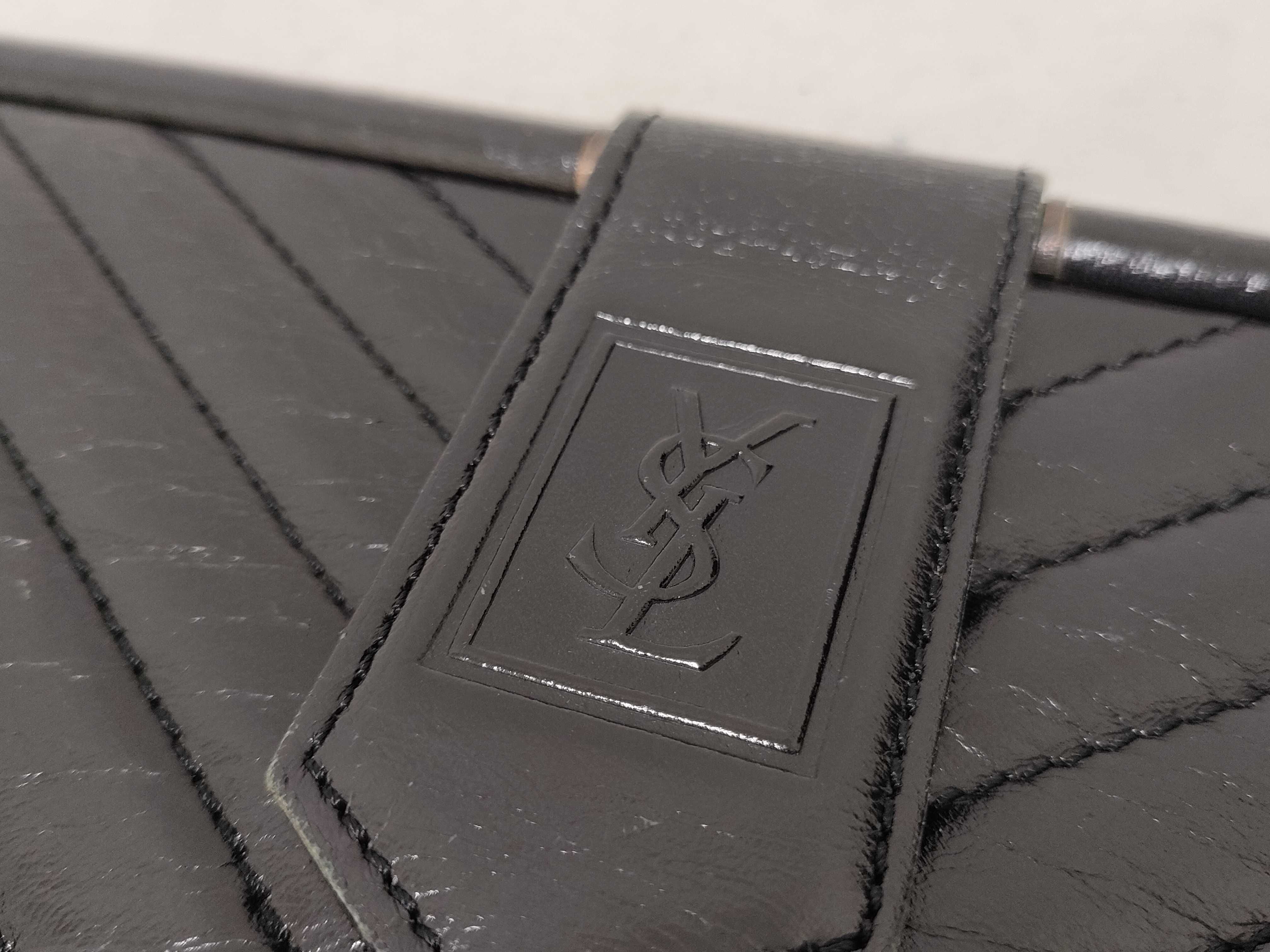 V-stitch clutch bag — view 11