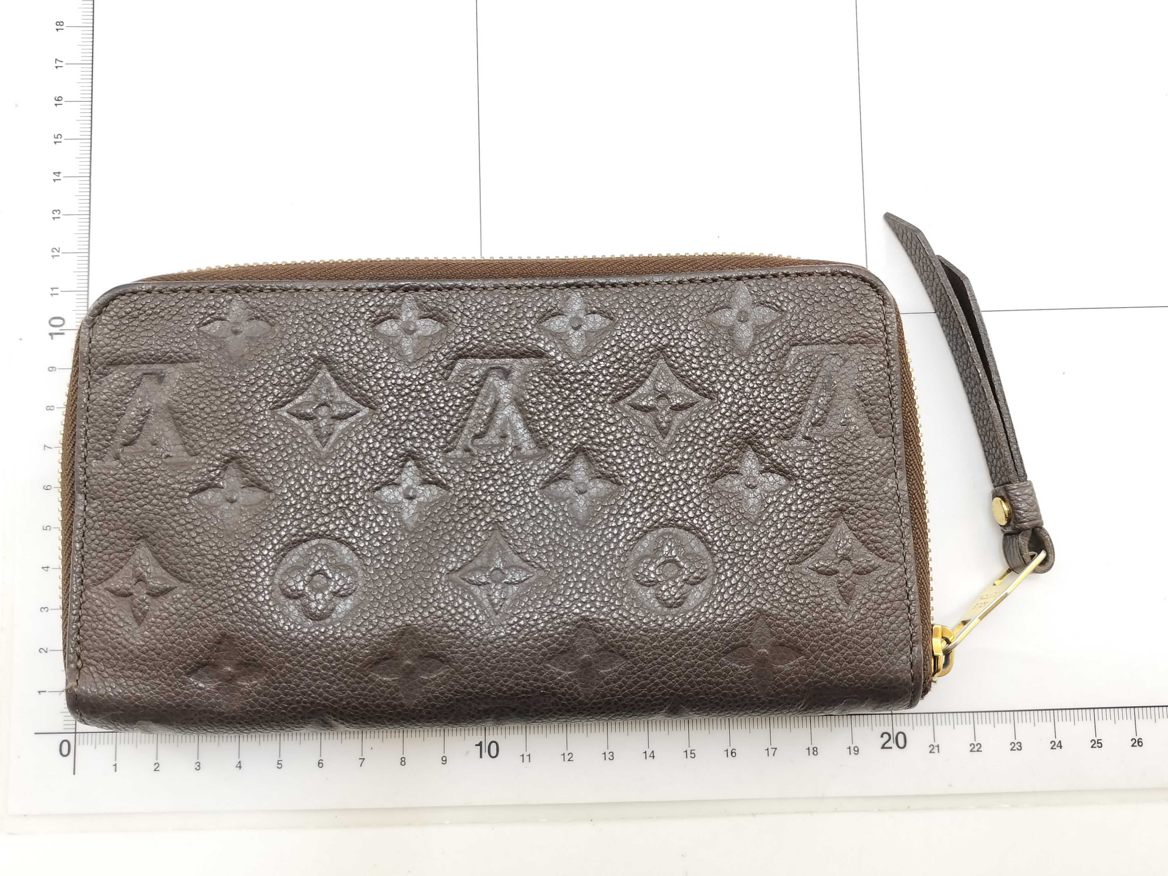Monogram Empreinte Louis Vuitton Monogram Empreinte Portefeuille Secret Long Round Zipper Wallet — view 2