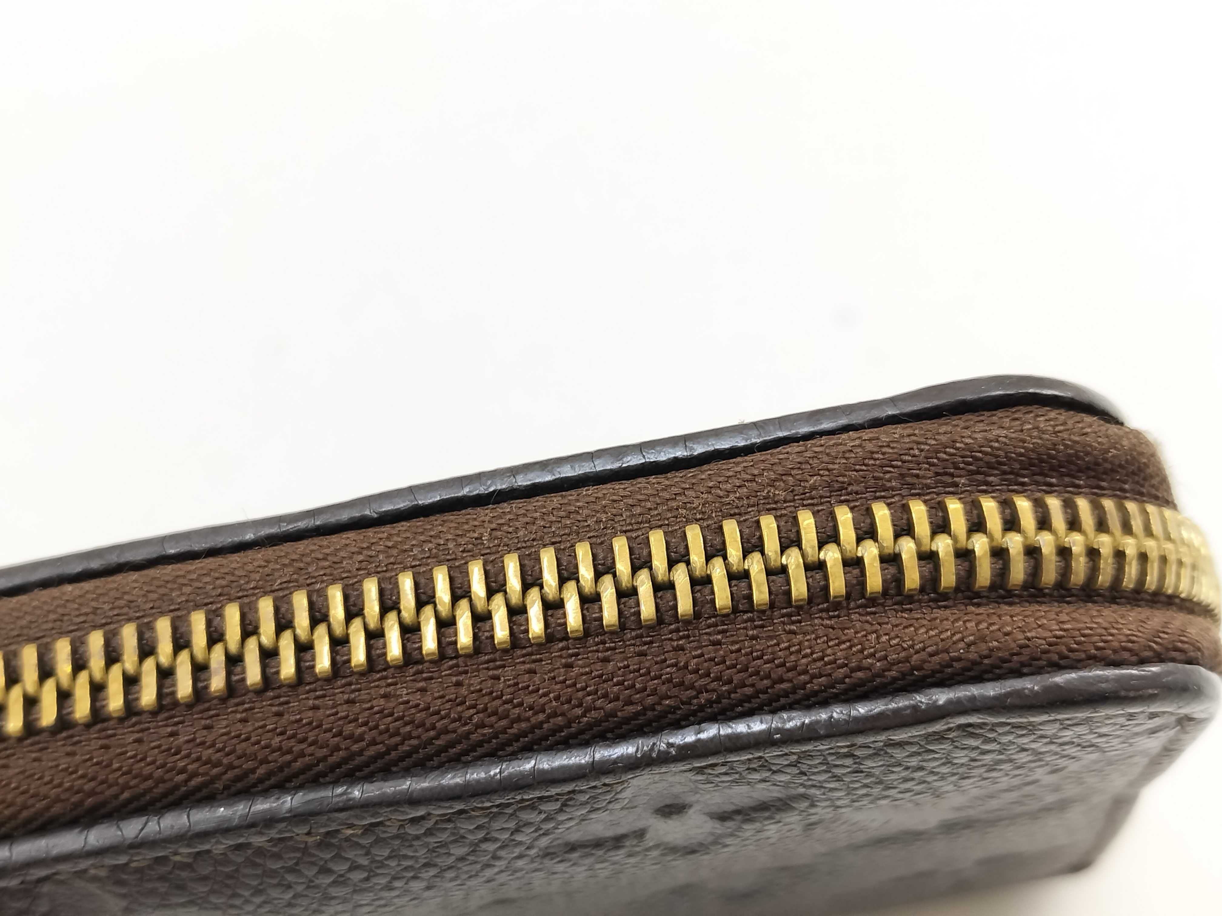 Monogram Empreinte Louis Vuitton Monogram Empreinte Portefeuille Secret Long Round Zipper Wallet — view 8