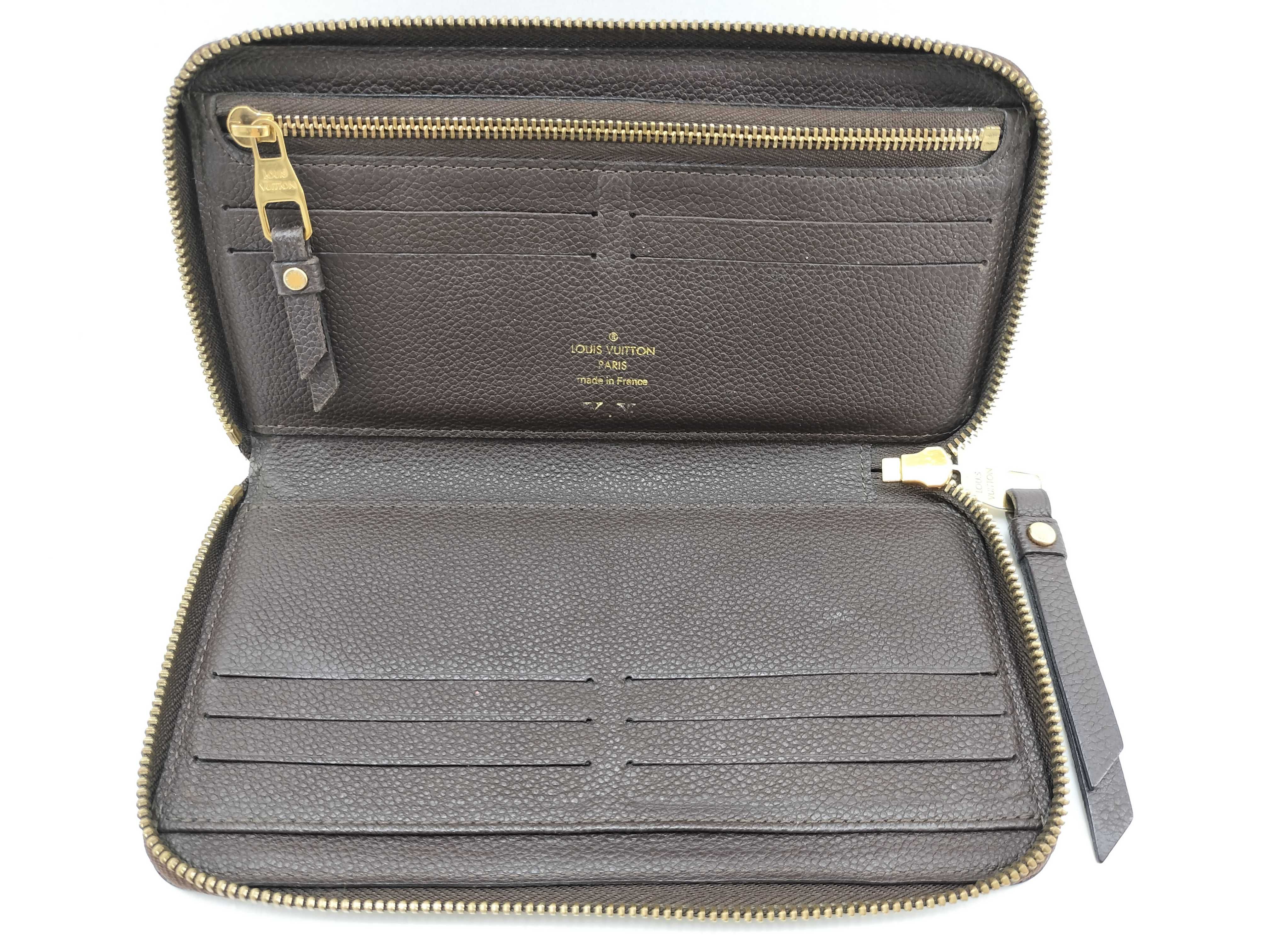 Monogram Empreinte Louis Vuitton Monogram Empreinte Portefeuille Secret Long Round Zipper Wallet — view 9