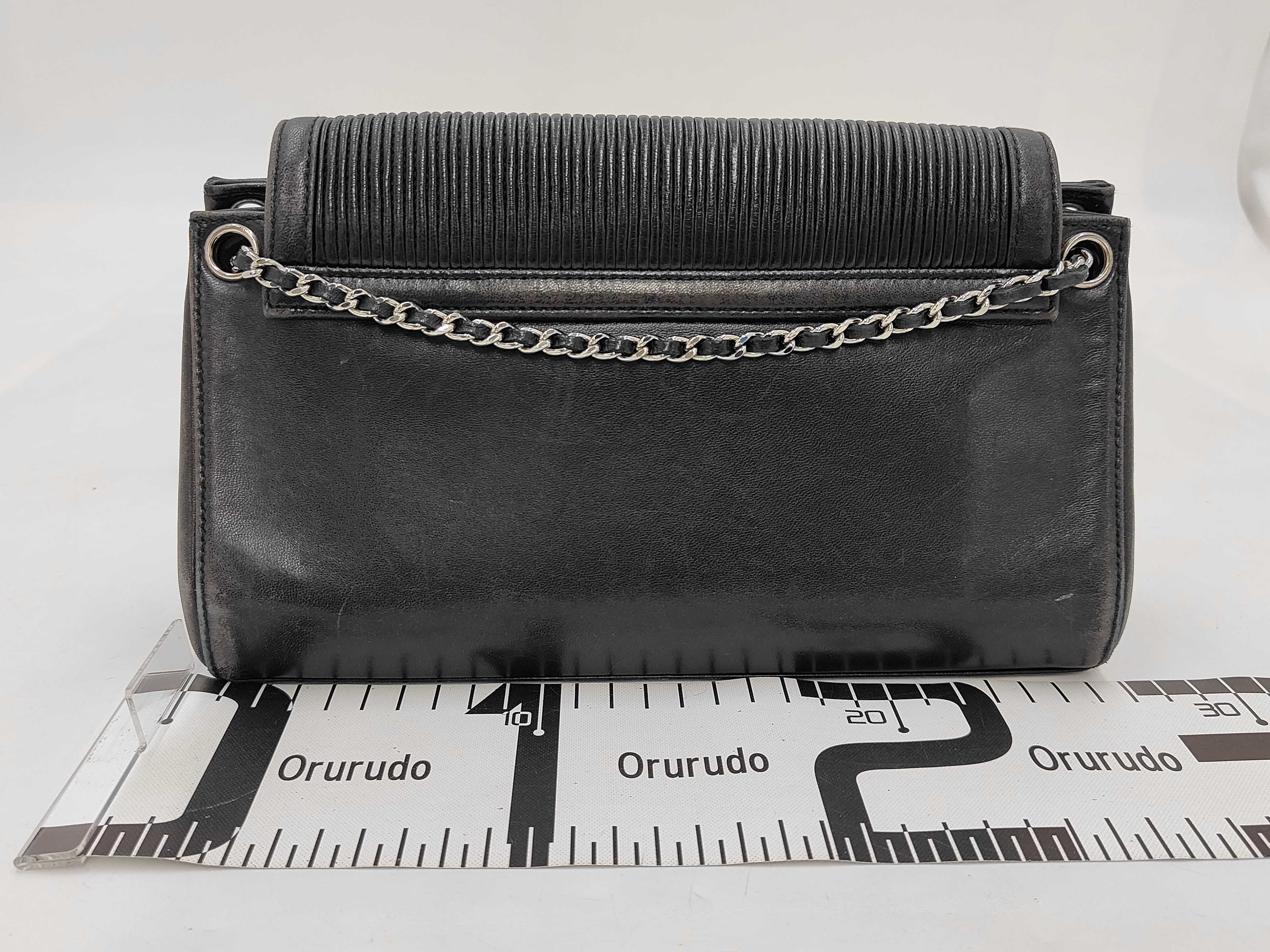 BAG 2.55 CHAIN ​​BLACK TURN ROCK NO.7 7055148 Handbag — view 2