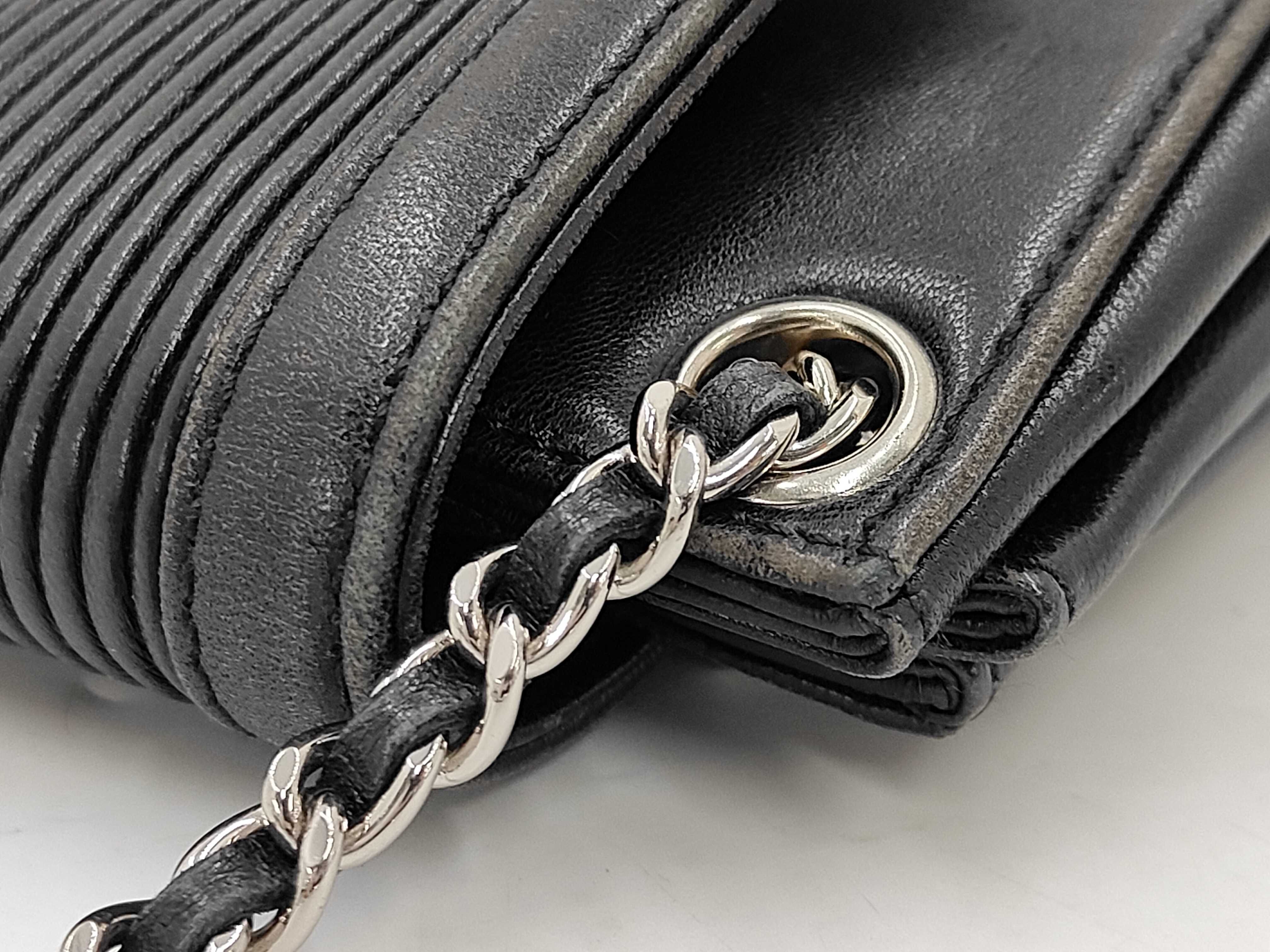 BAG 2.55 CHAIN ​​BLACK TURN ROCK NO.7 7055148 Handbag — view 5