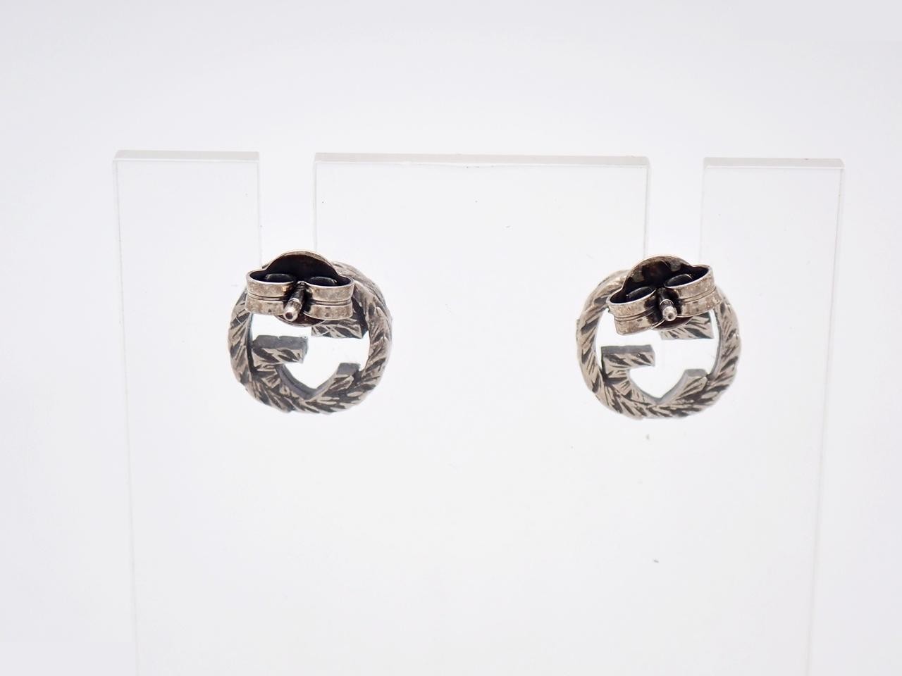 Interlocking Earrings, Arabesque, 925/3.0g — view 2