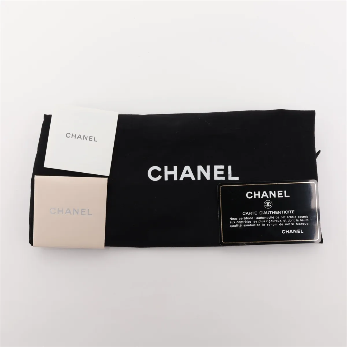 [Individually packaged] Chanel Matelassé 25 Caviar Skin Double Flap Double Chain Bag, Black with Silver Hardware, 14003476, Serial Number 14, A01112 — view 13