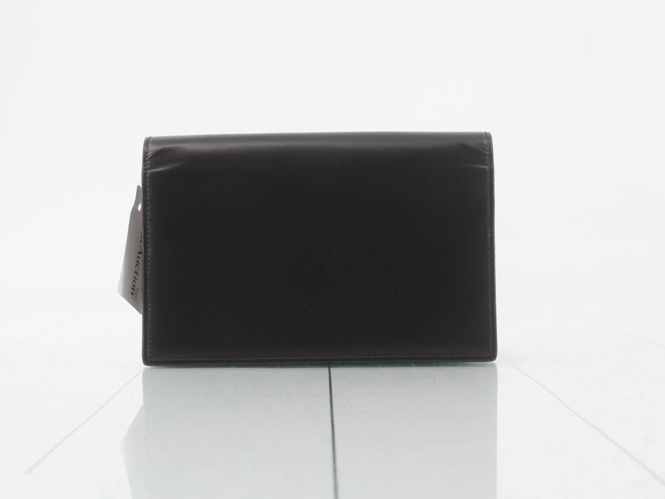 Kate Leather Tassel Chain Shoulder Bag, Black — view 2