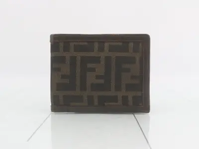 Zucca Canvas/Leather Bi-fold Wallet
