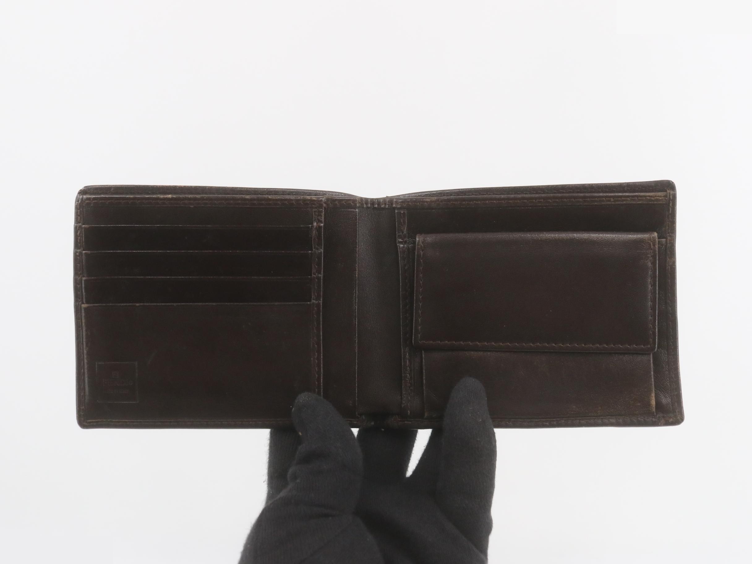 Zucca Canvas/Leather Bi-fold Wallet — view 4