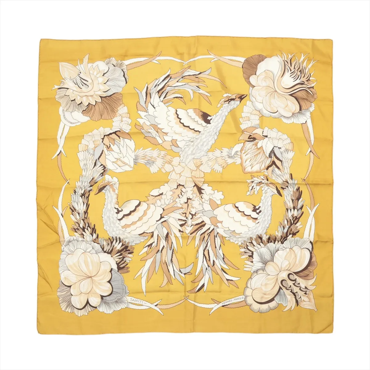 Carre 90 TAHITI scarf, silk,