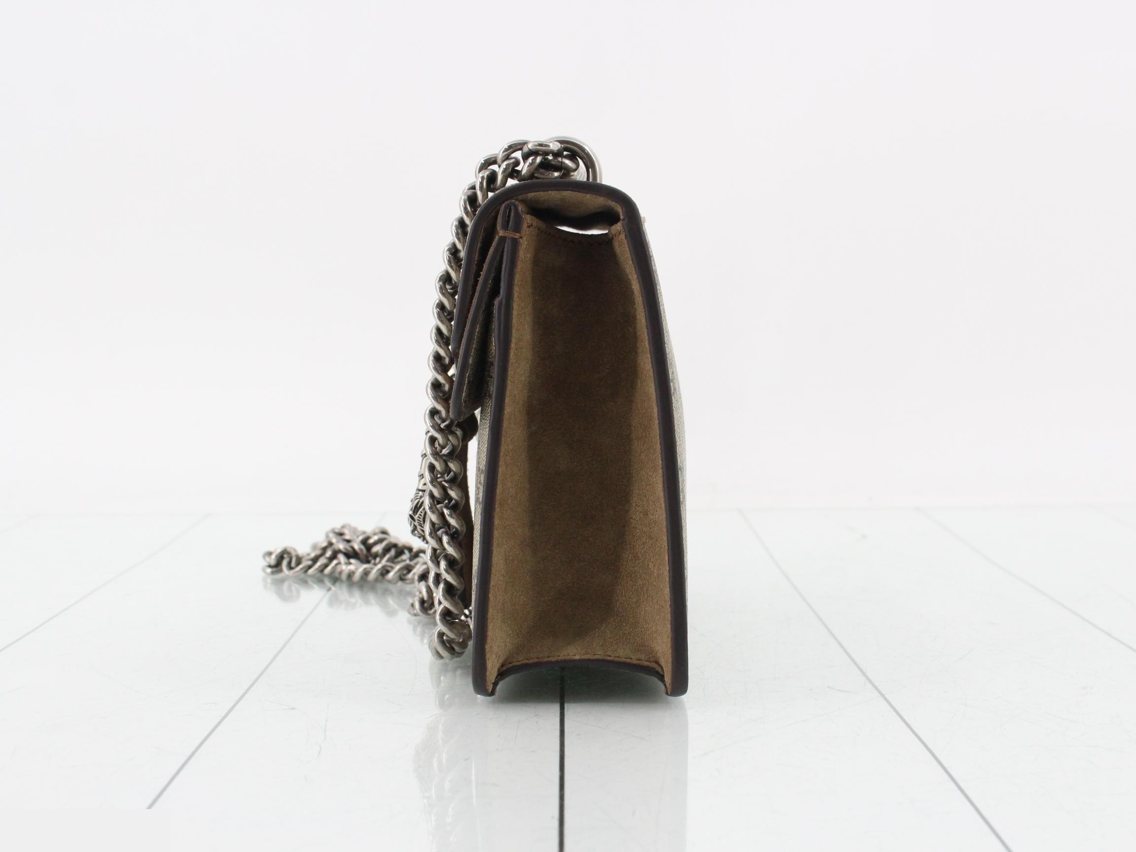 Dionysus GG Supreme Chain Shoulder Bag — view 3