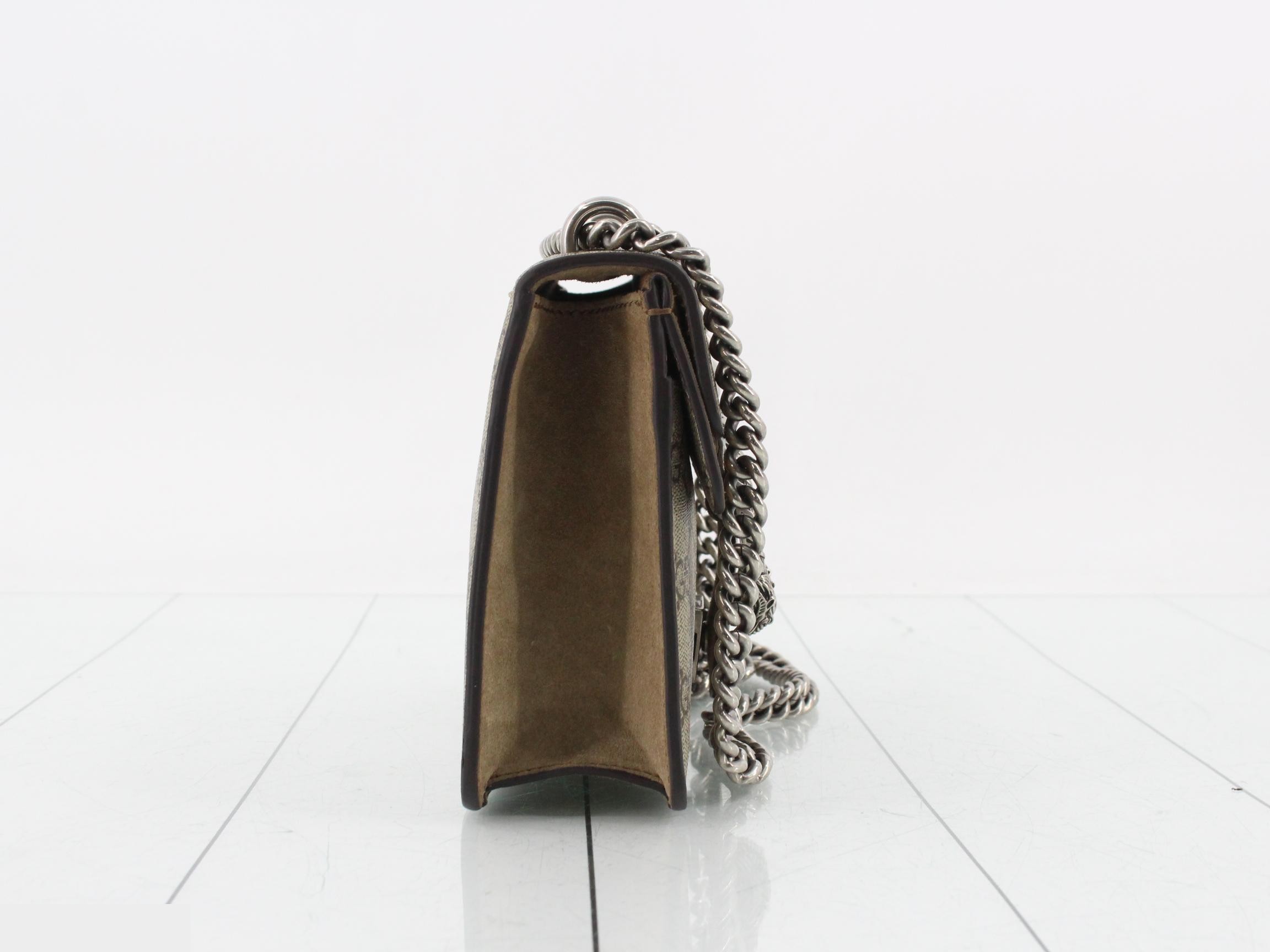Dionysus GG Supreme Chain Shoulder Bag — view 4