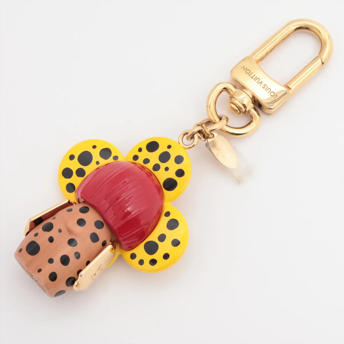 x Yayoi Kusama M01146 Portefeuille Vivienne Infinity Dot DI4212 Charm Wood Brown x Yellow — view 2