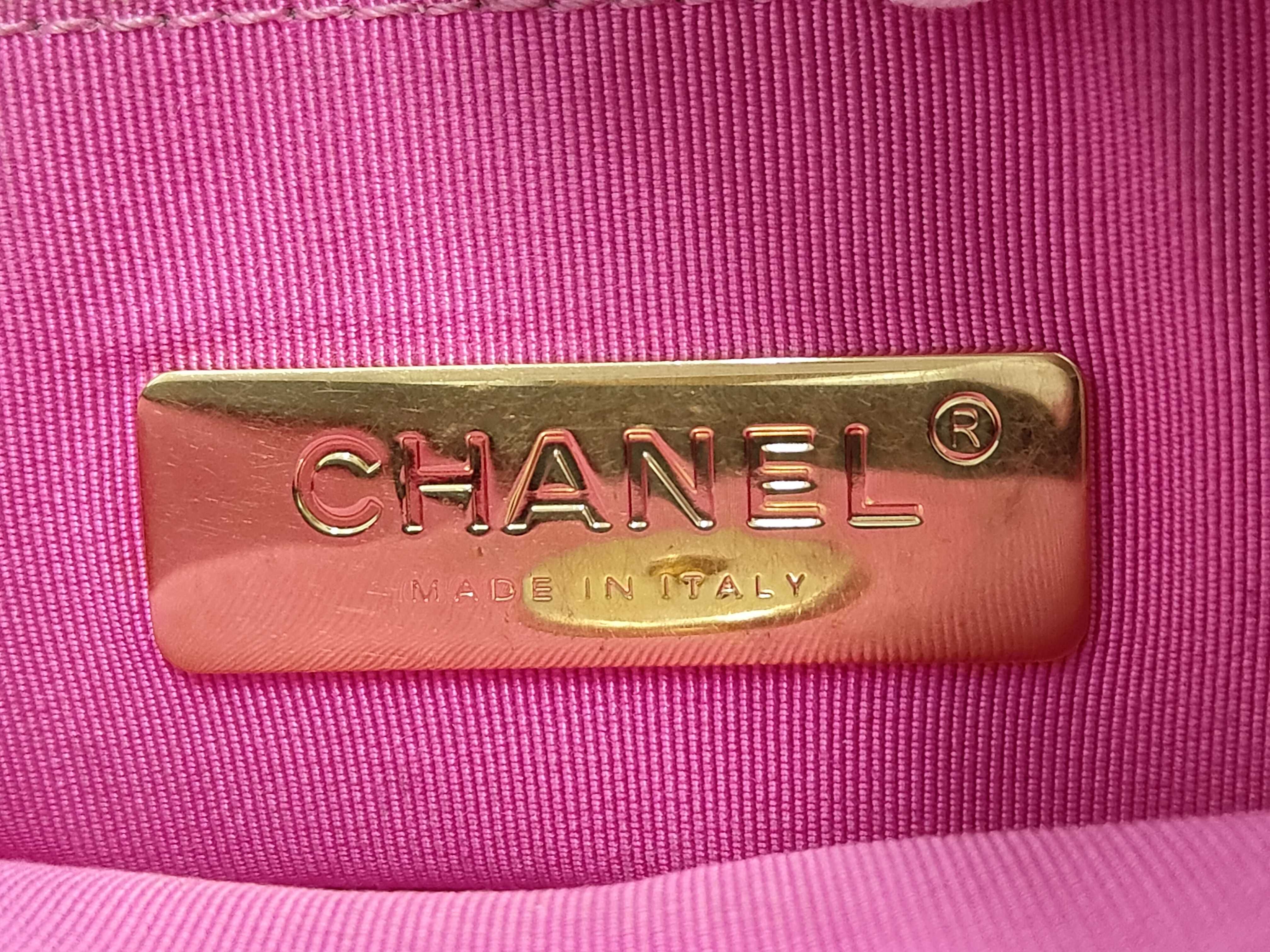 19 Neon Multicolor Gold Hardware Chain Shoulder Bag, Serial Number , AS1161 Shoulder Bag — view 10