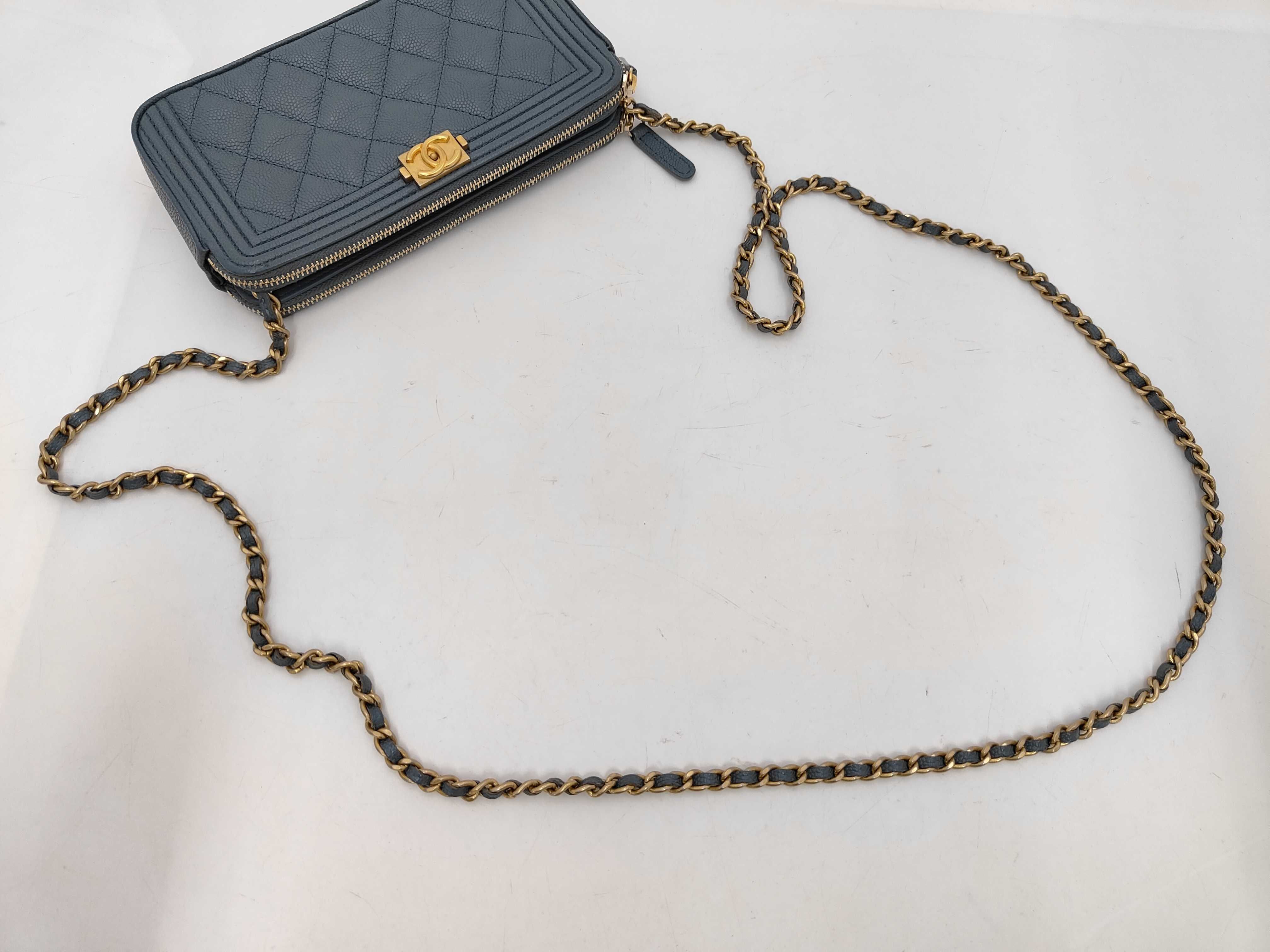 Boy Chanel Chain Wallet, Serial Number 25, Shoulder Bag — view 3