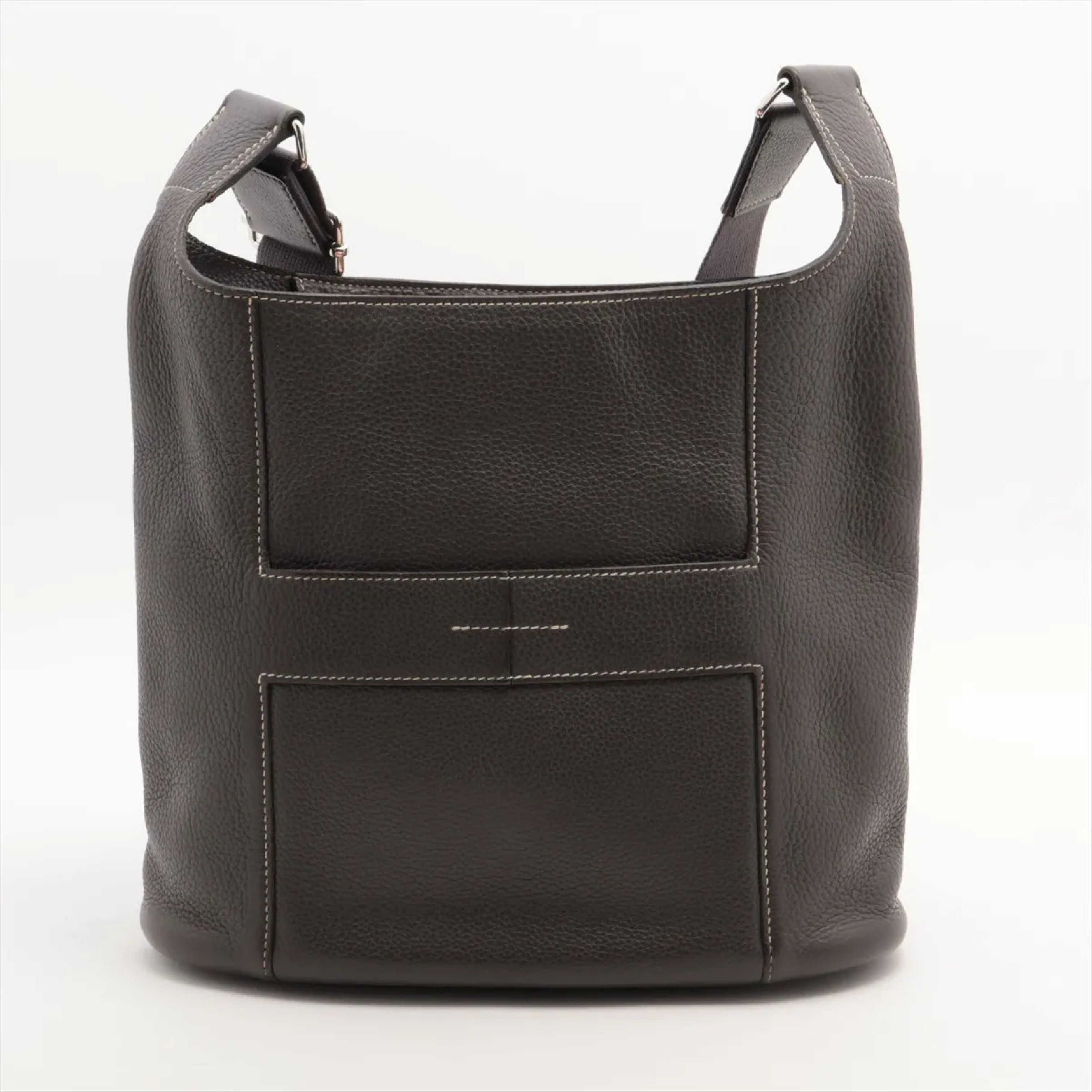 Good News PM Taurillon Clemence Graphite L: 2008 Shoulder Bag — view 2