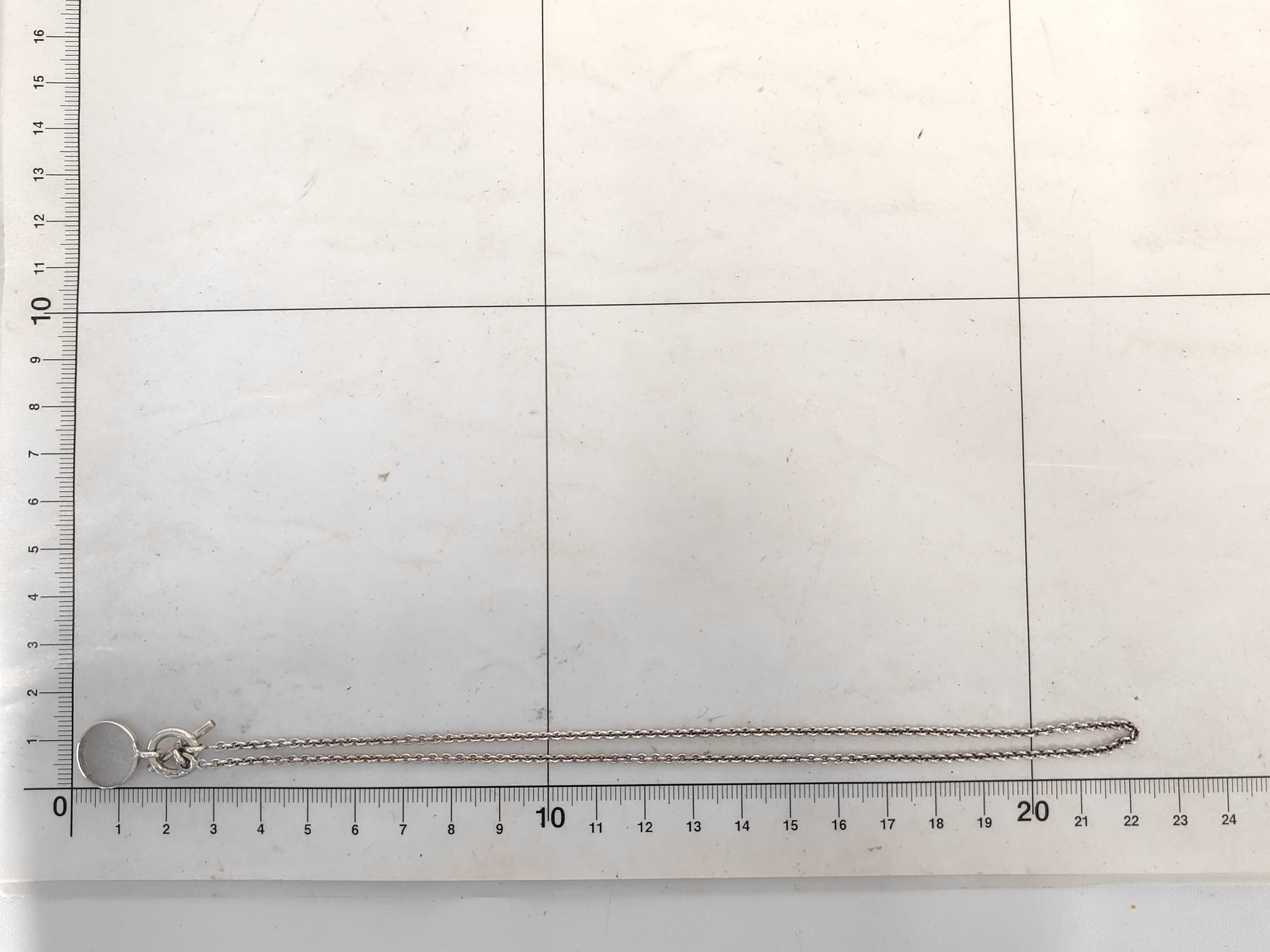 Amulette Sellier Silver Necklace SILVER925 Hermes Necklace — view 7