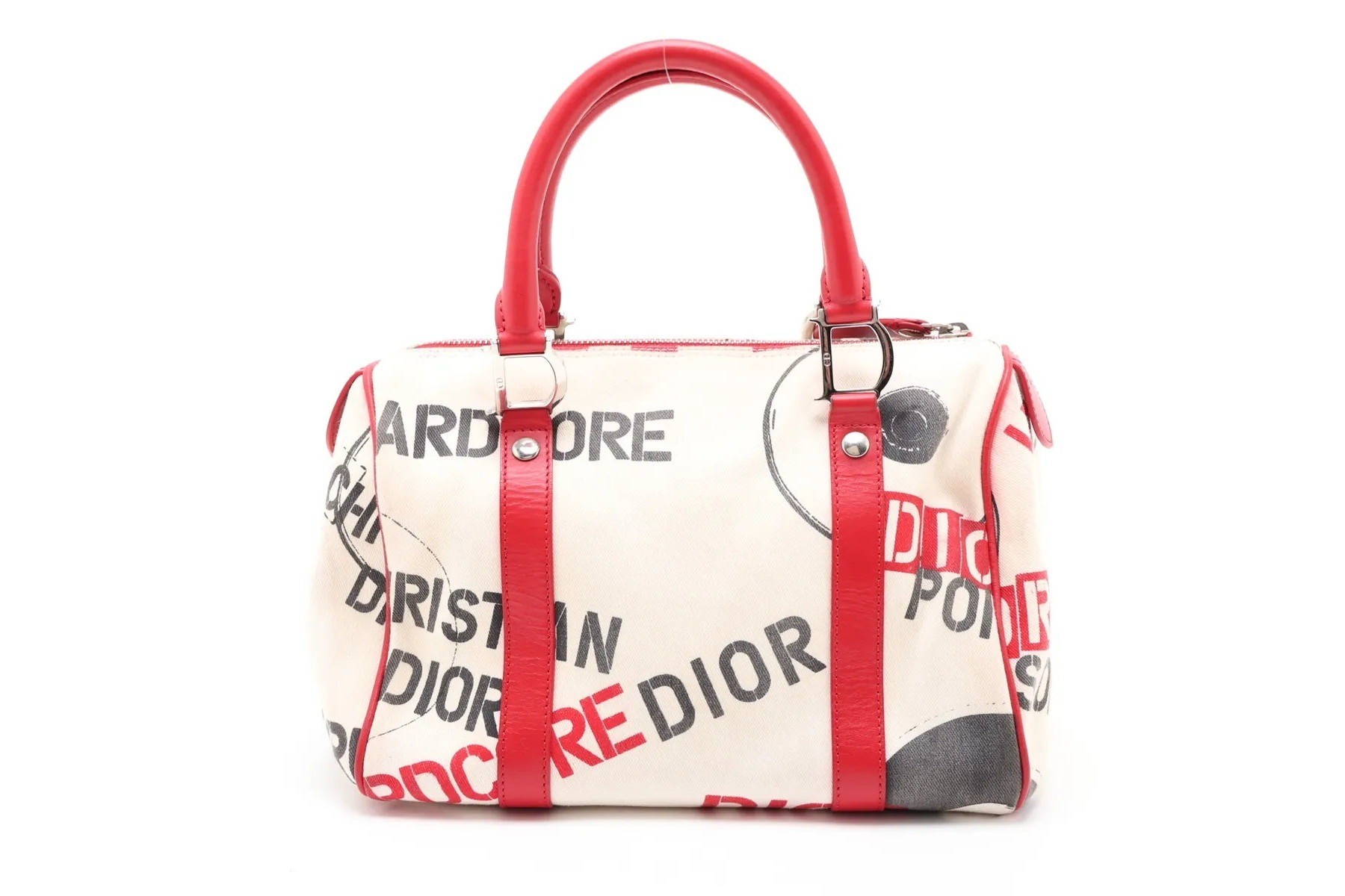 Hardcore Popline Mini Boston Leather Handbag — view 2