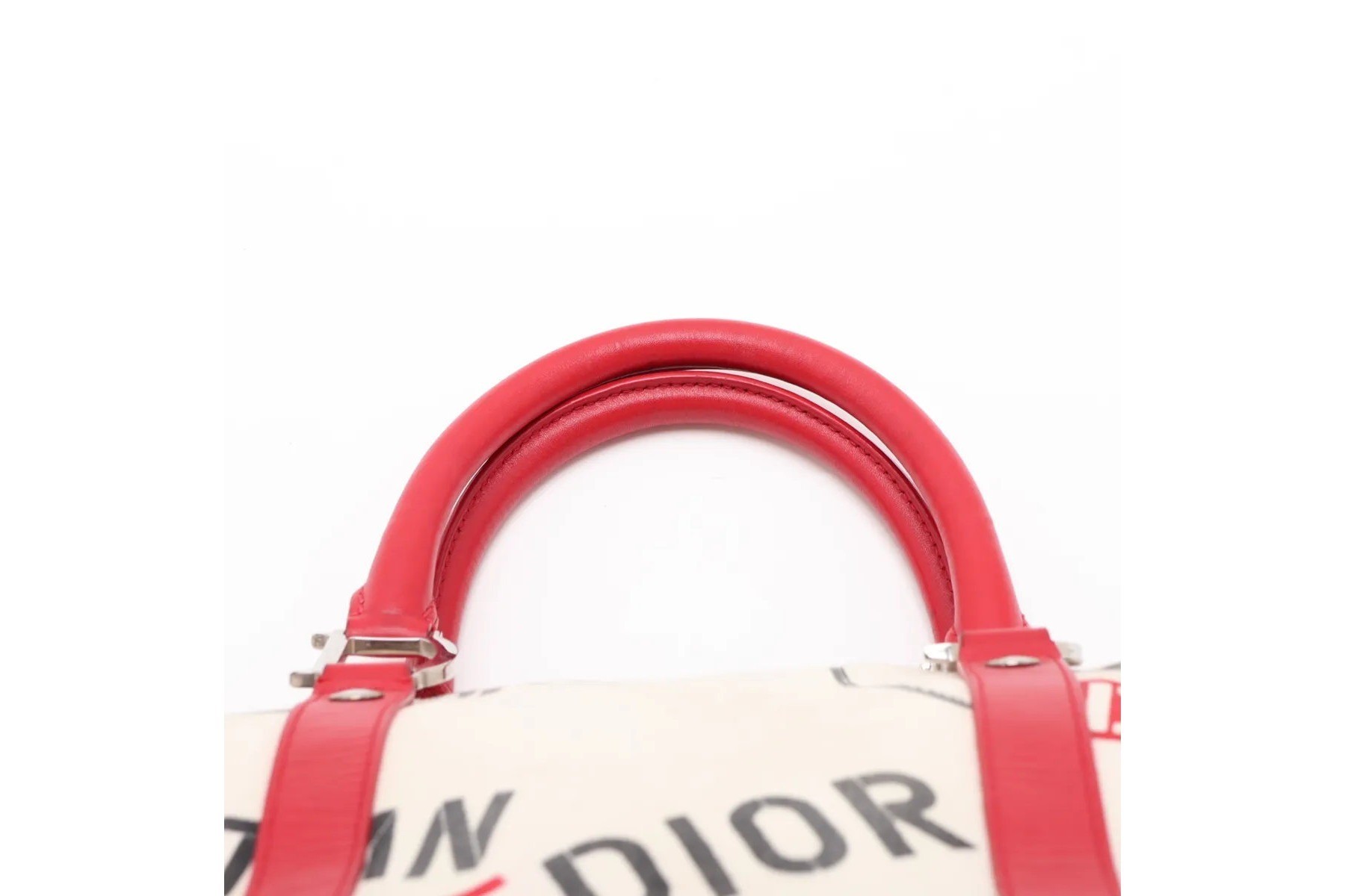 Hardcore Popline Mini Boston Leather Handbag — view 6