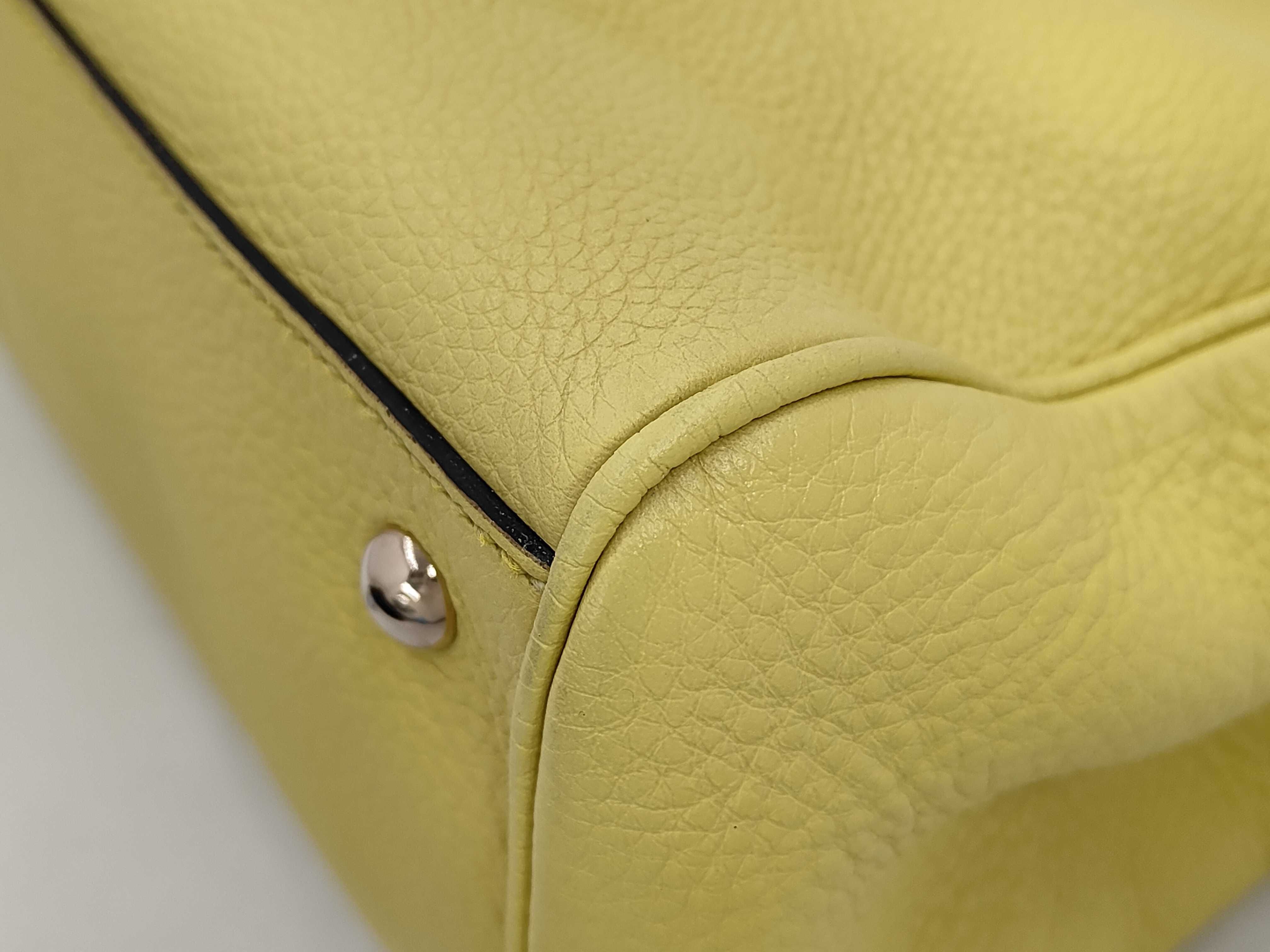 Bamboo Shopper Leather Tote Bag (Handbag) — view 8