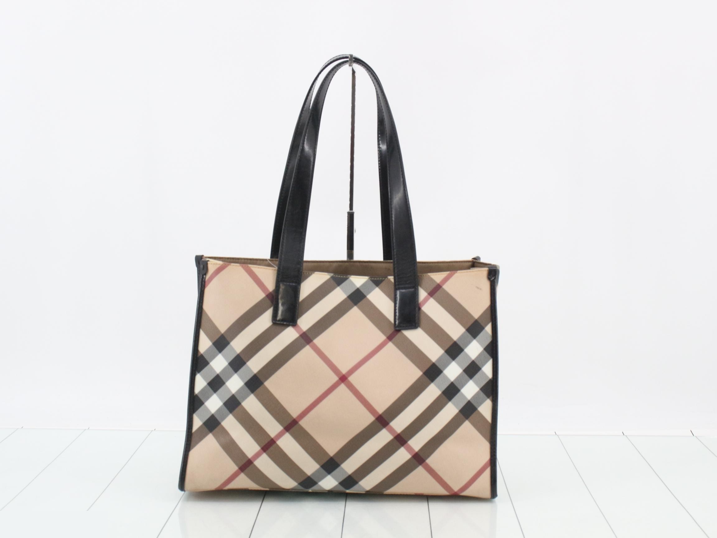 PVC Nova Check Handbag — view 2