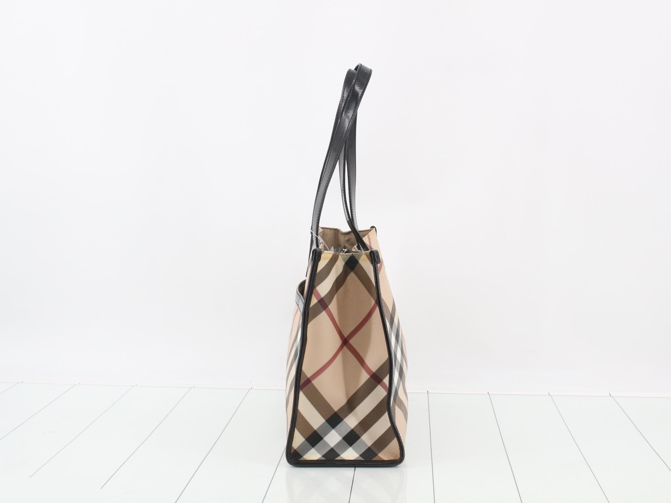 PVC Nova Check Handbag — view 3