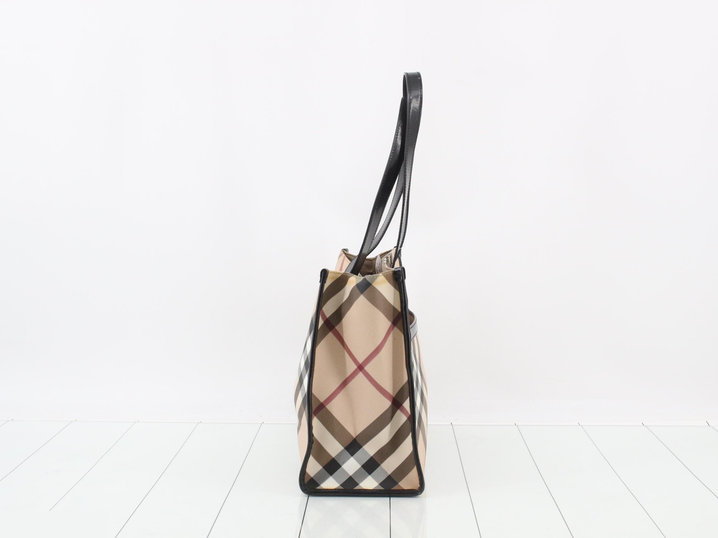 PVC Nova Check Handbag — view 4