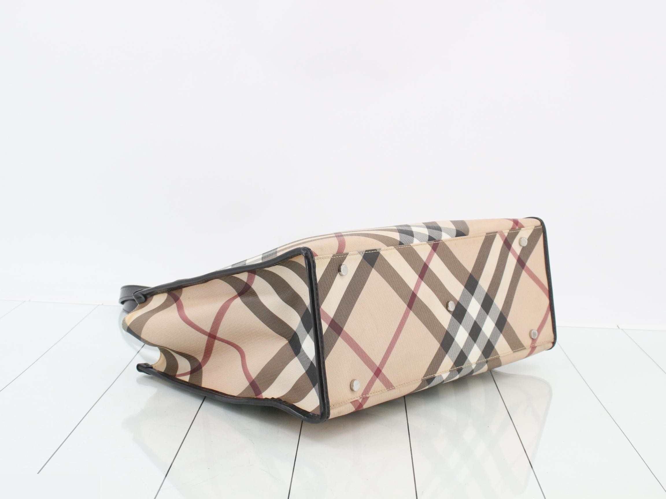 PVC Nova Check Handbag — view 5