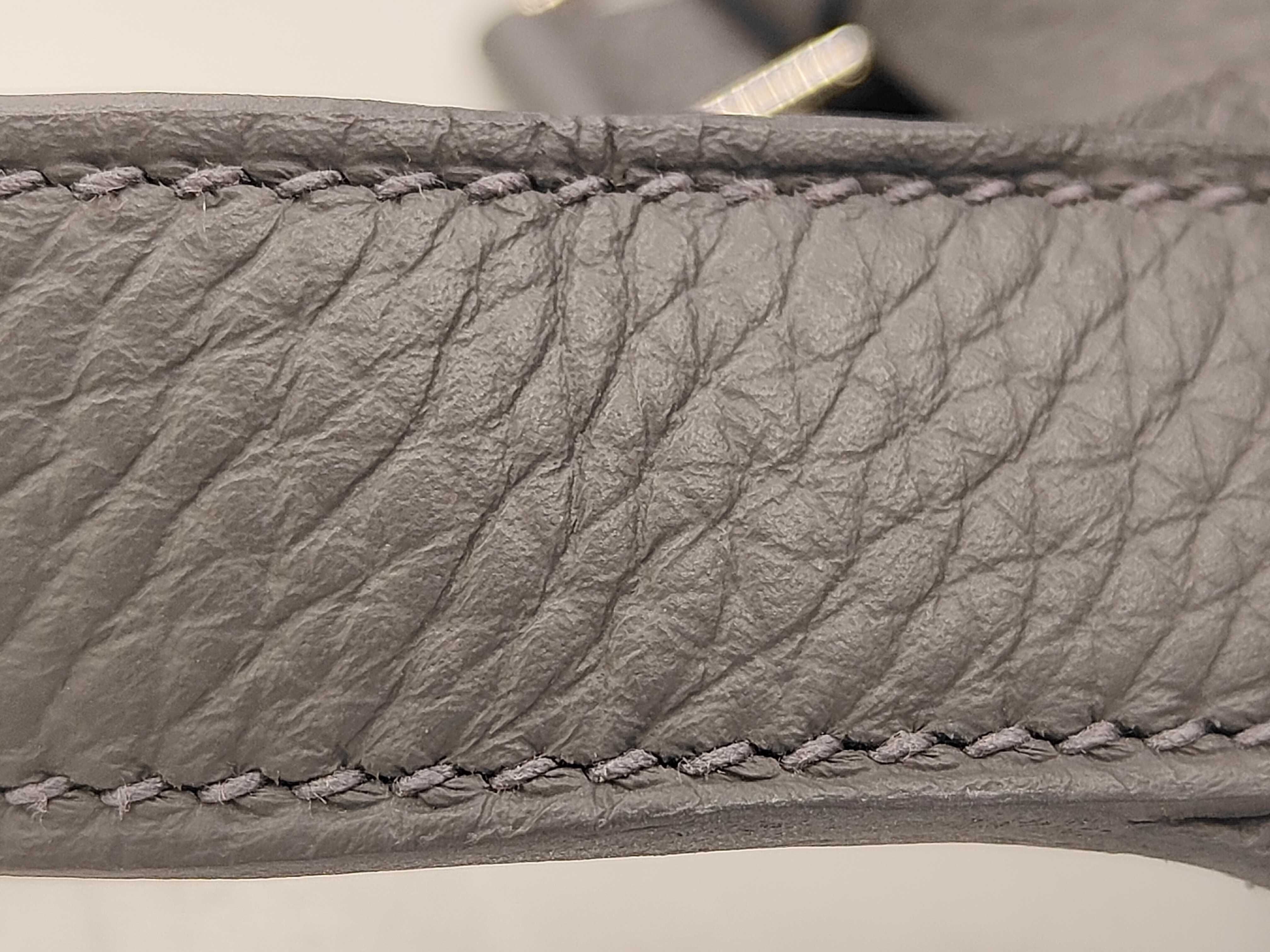 Picotin Lock 18 Gray Handbag [Stamped] W — view 6
