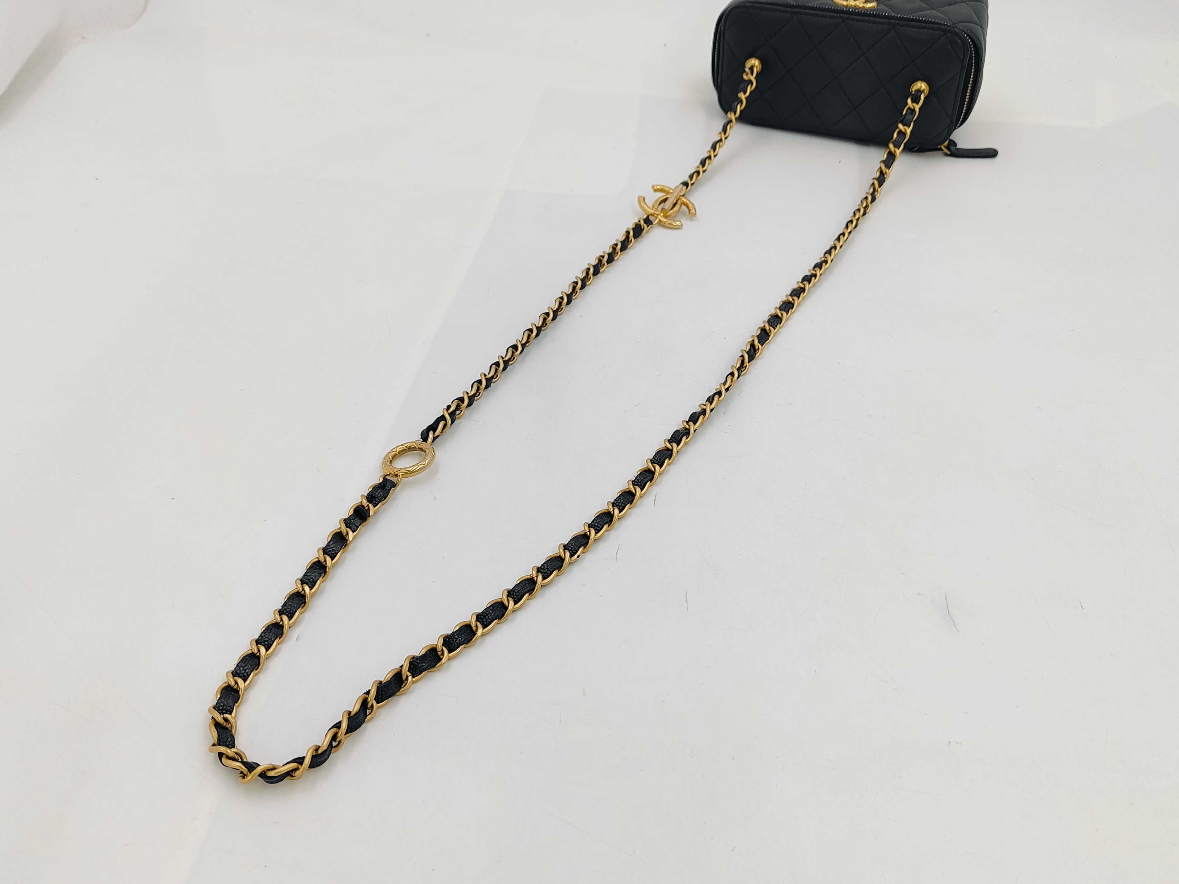 Channel Lambsgin Shoulder Bag — view 3
