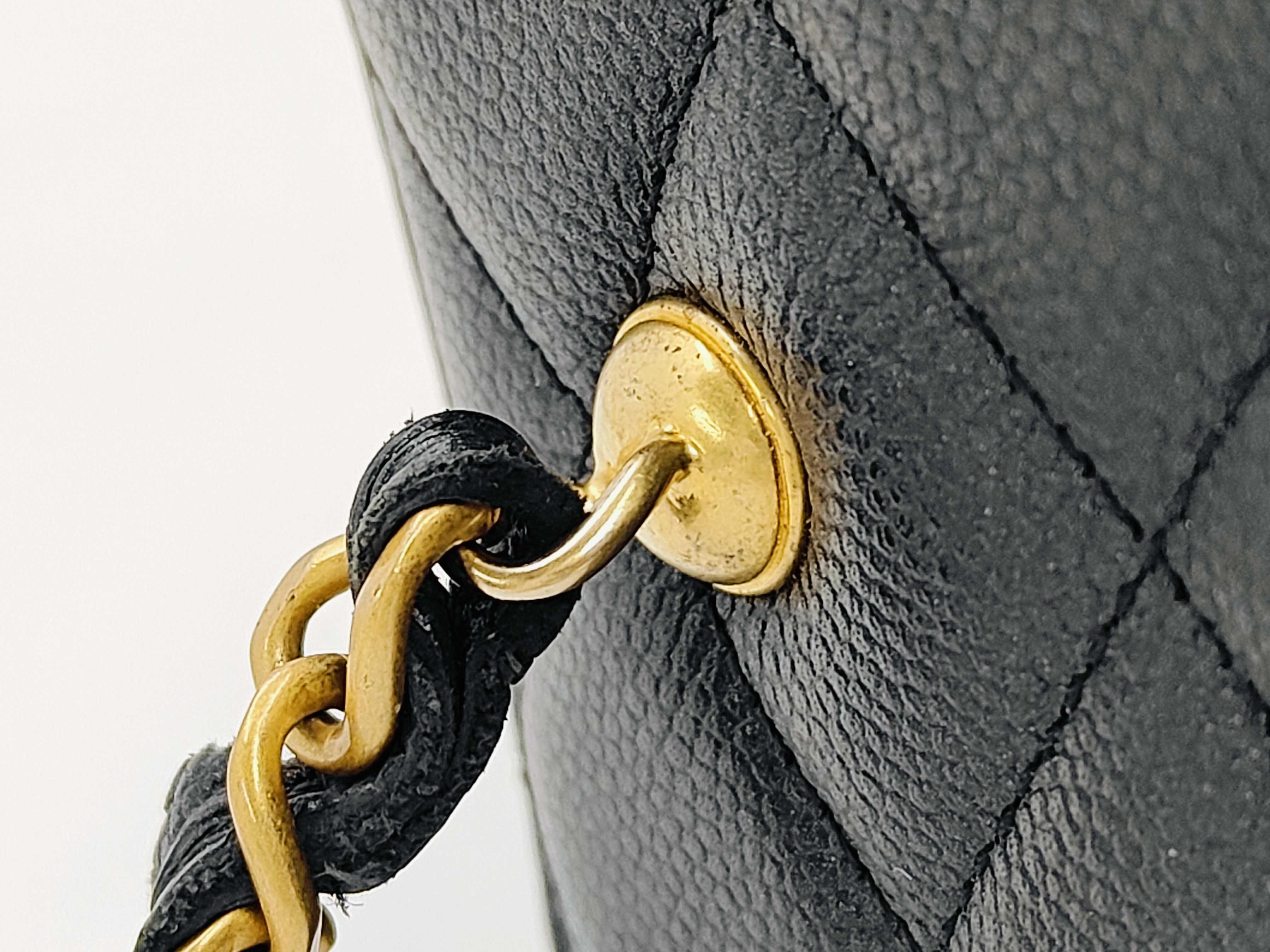 Channel Lambsgin Shoulder Bag — view 5