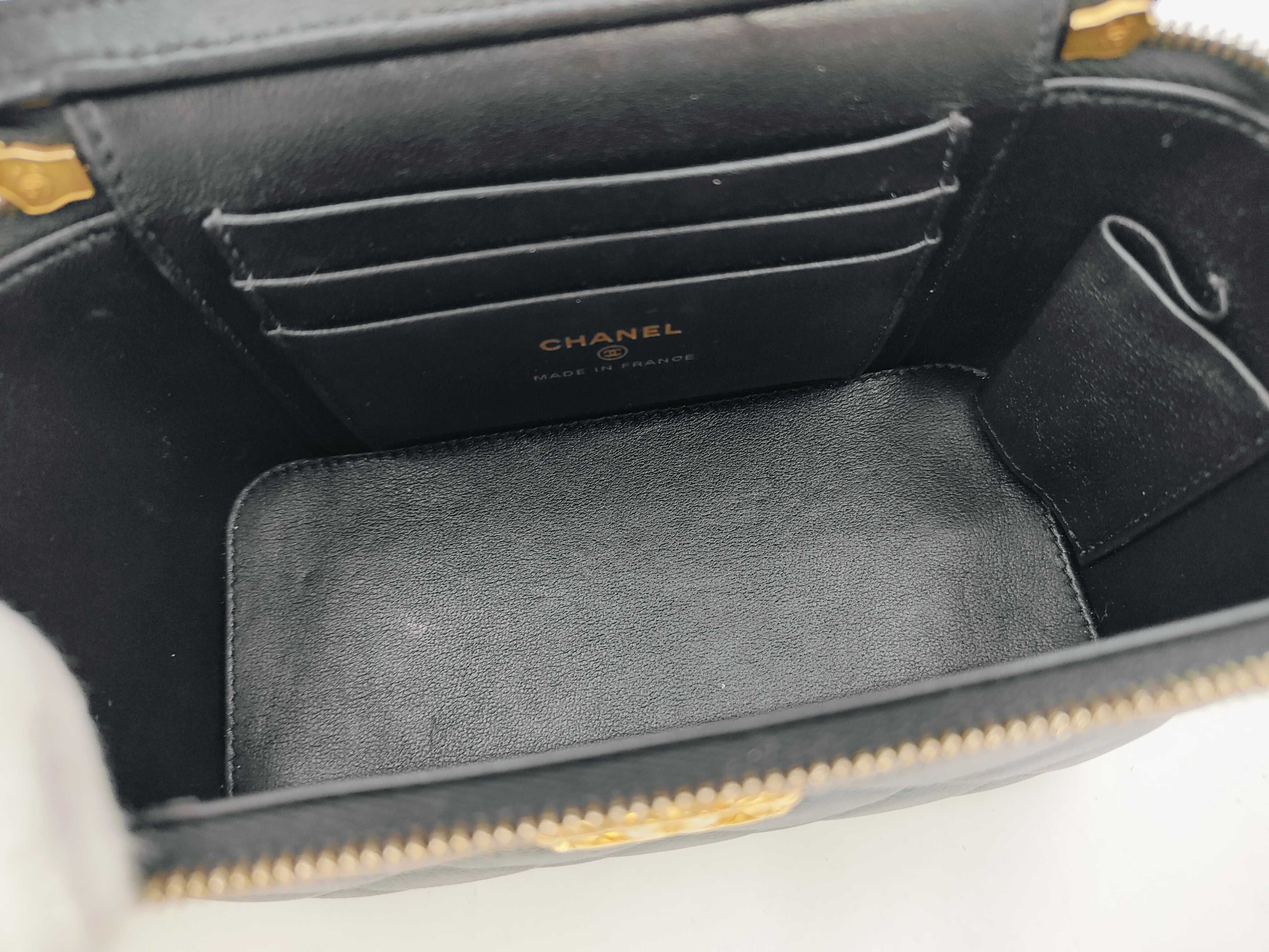 Channel Lambsgin Shoulder Bag — view 8