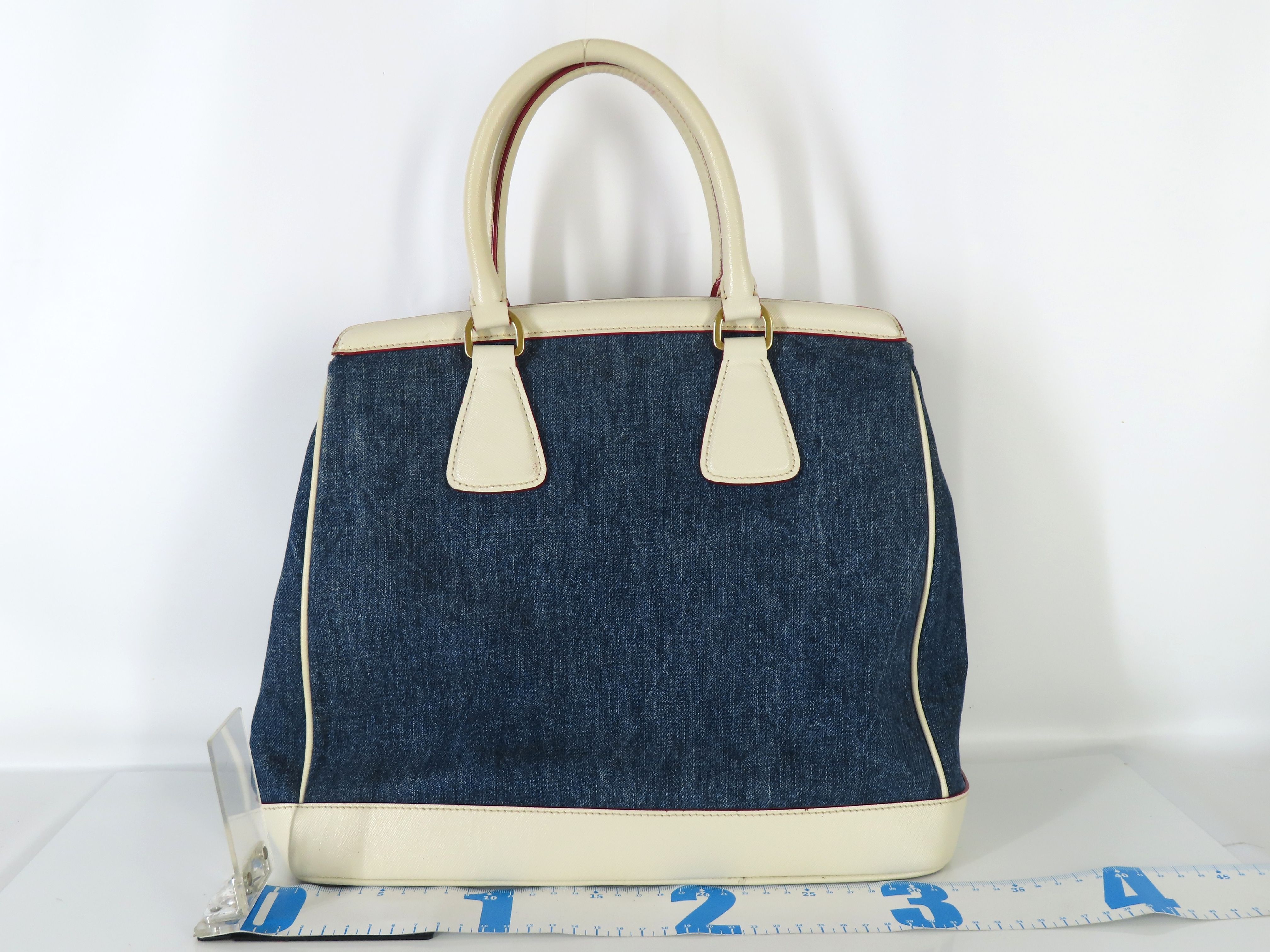 denim handbag — view 2
