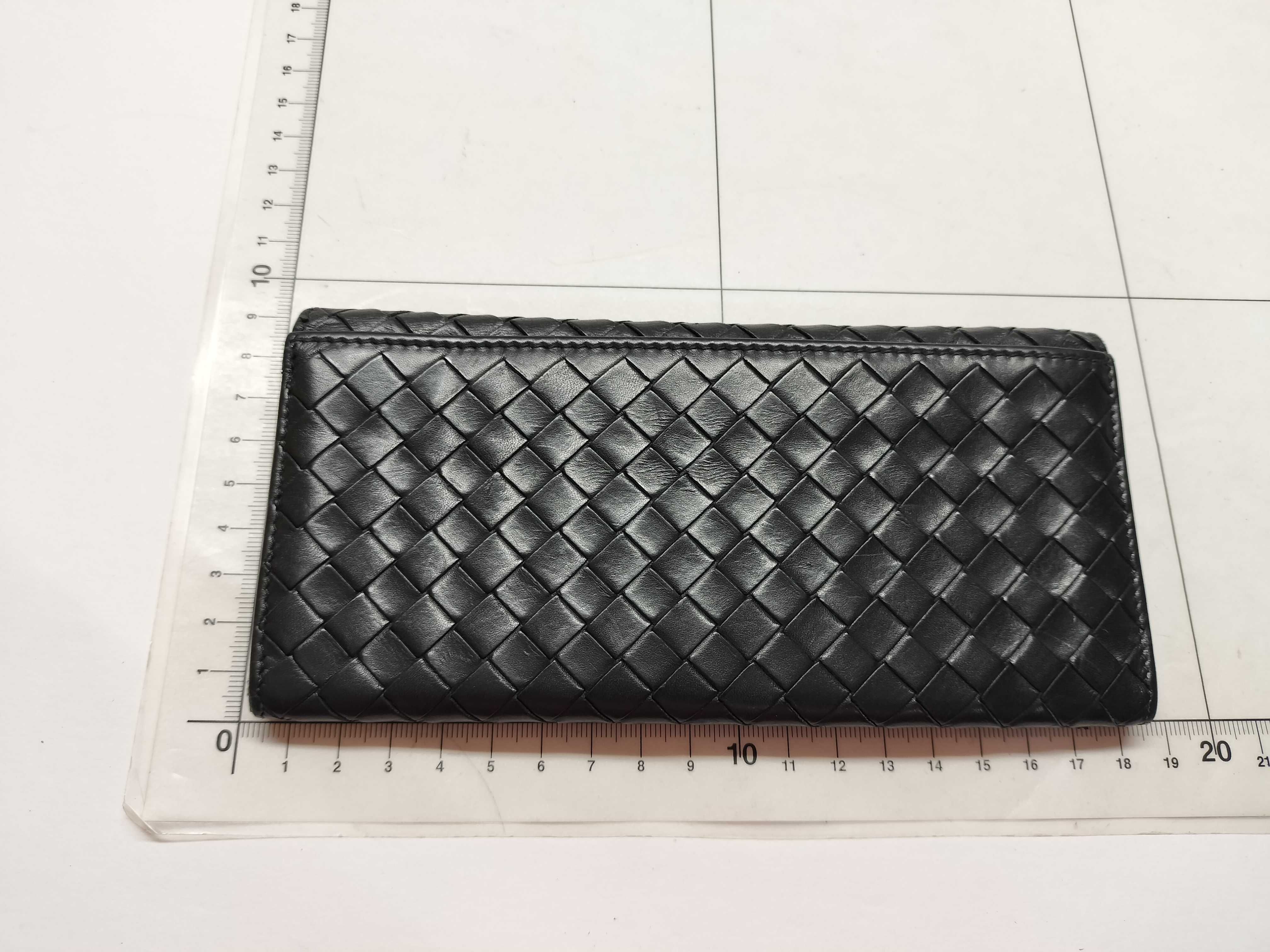 Intrecciato Continental Long Wallet Billfold Wallet — view 2