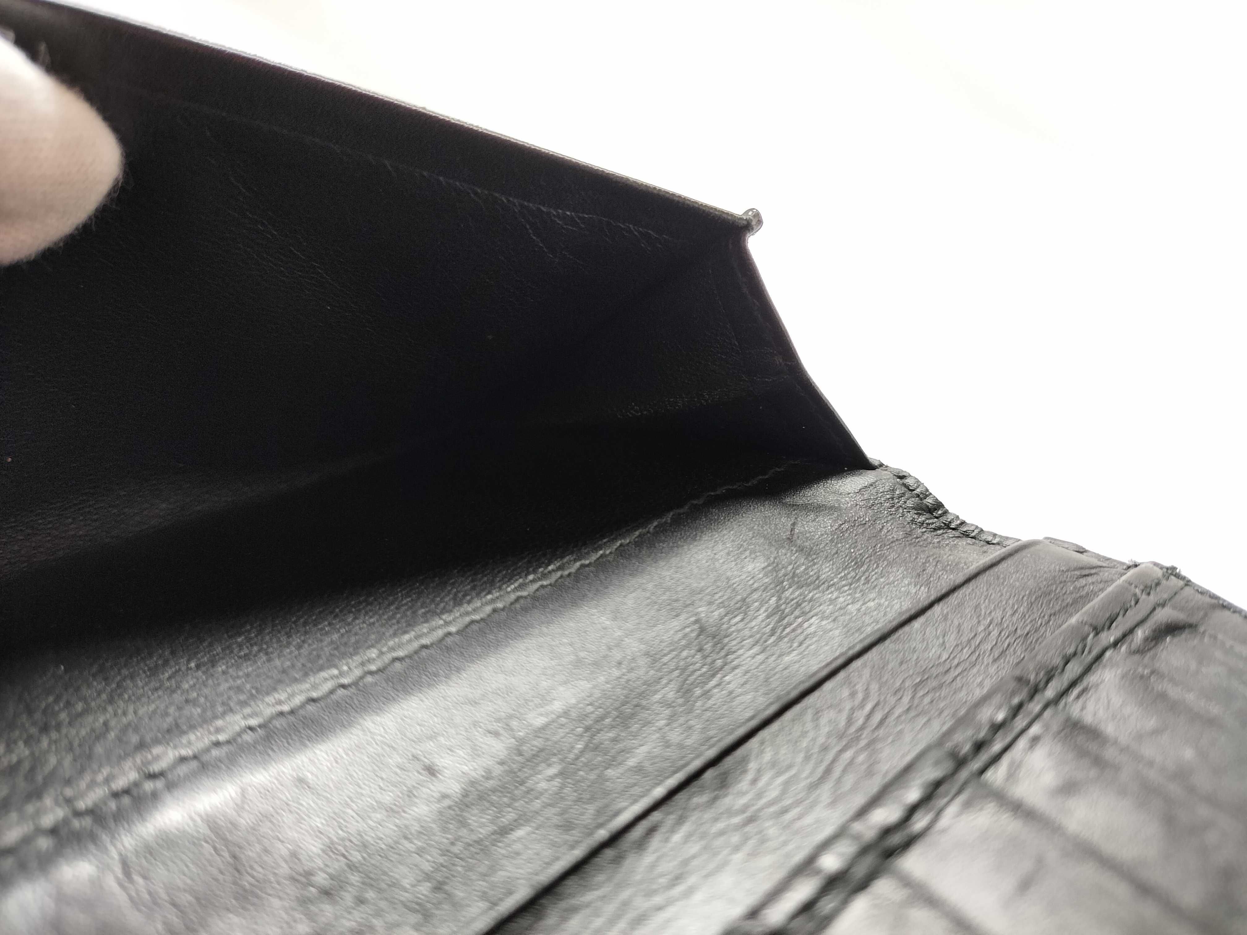 Intrecciato Continental Long Wallet Billfold Wallet — view 11