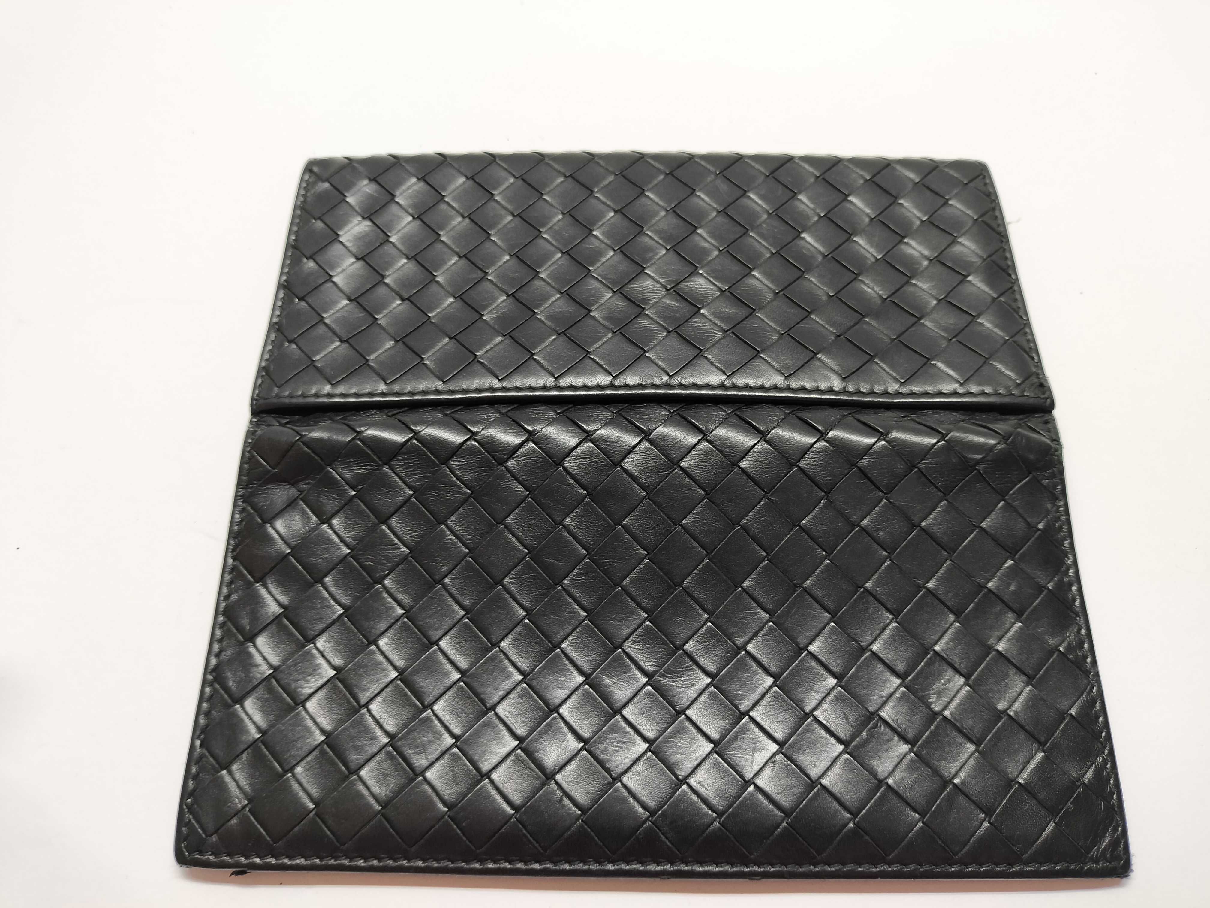 Intrecciato Continental Long Wallet Billfold Wallet — view 15