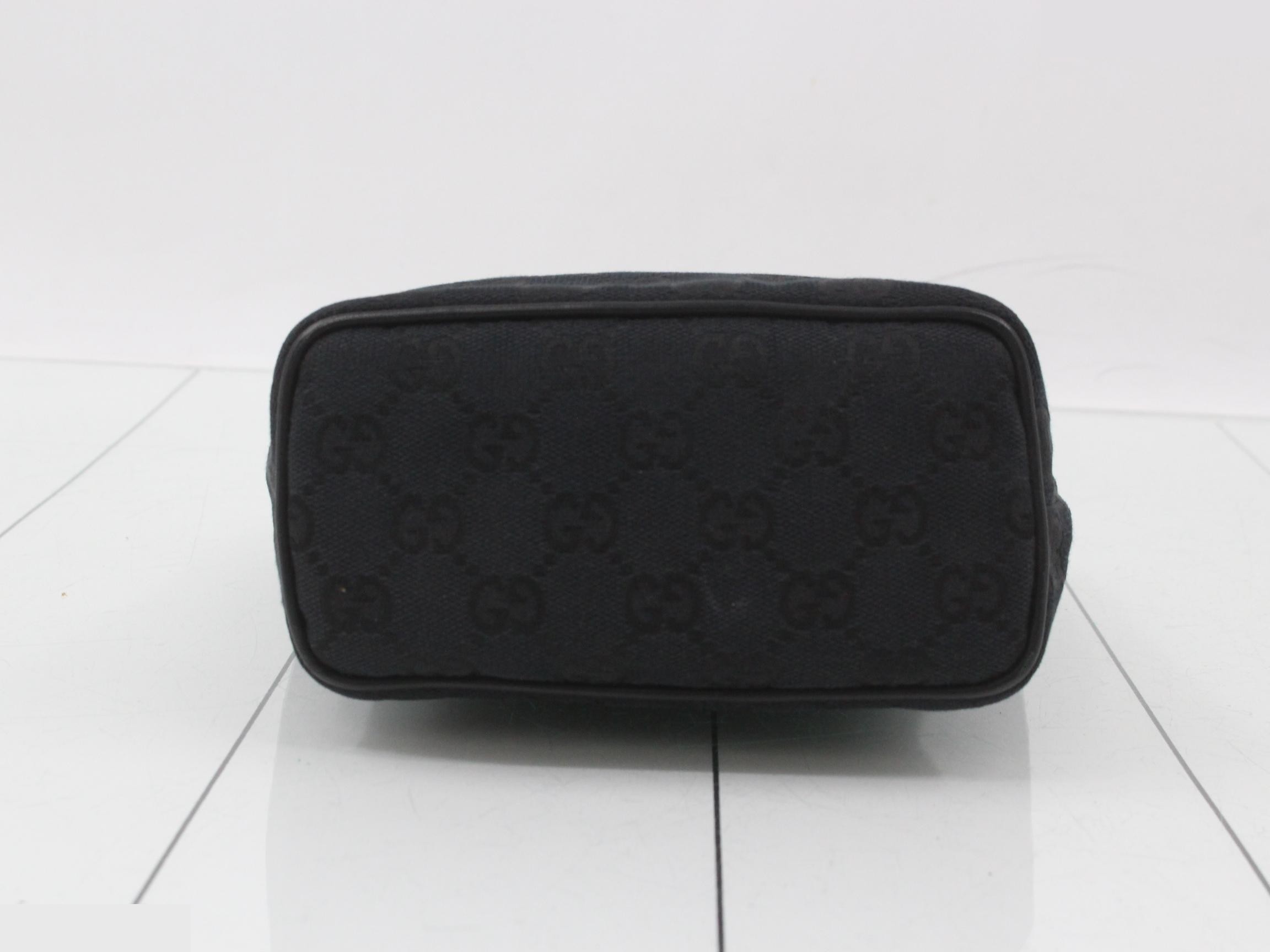 GG Canvas Vanity Pouch — view 3