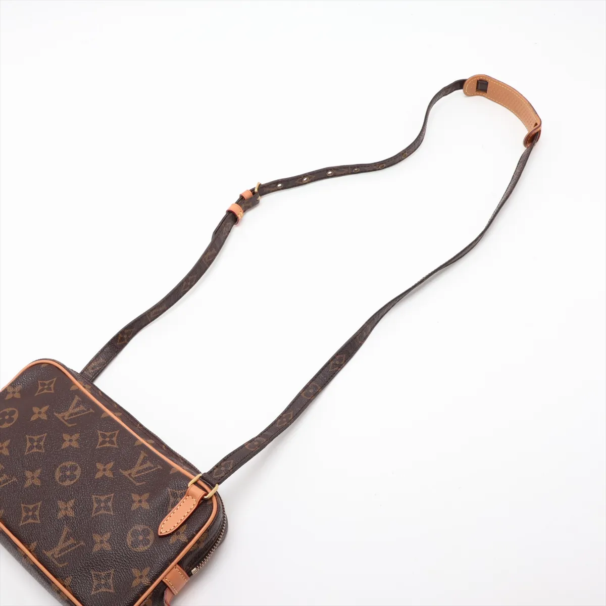 Monogram Pochette Marly Bandoulière M51828 SL0997 Brown, Natural Leather, Various parts repaired by aftermarket parts. — view 5