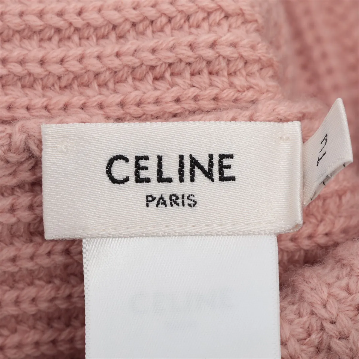 Triomphe Knit Cap, Cashmere, Pink, — view 5