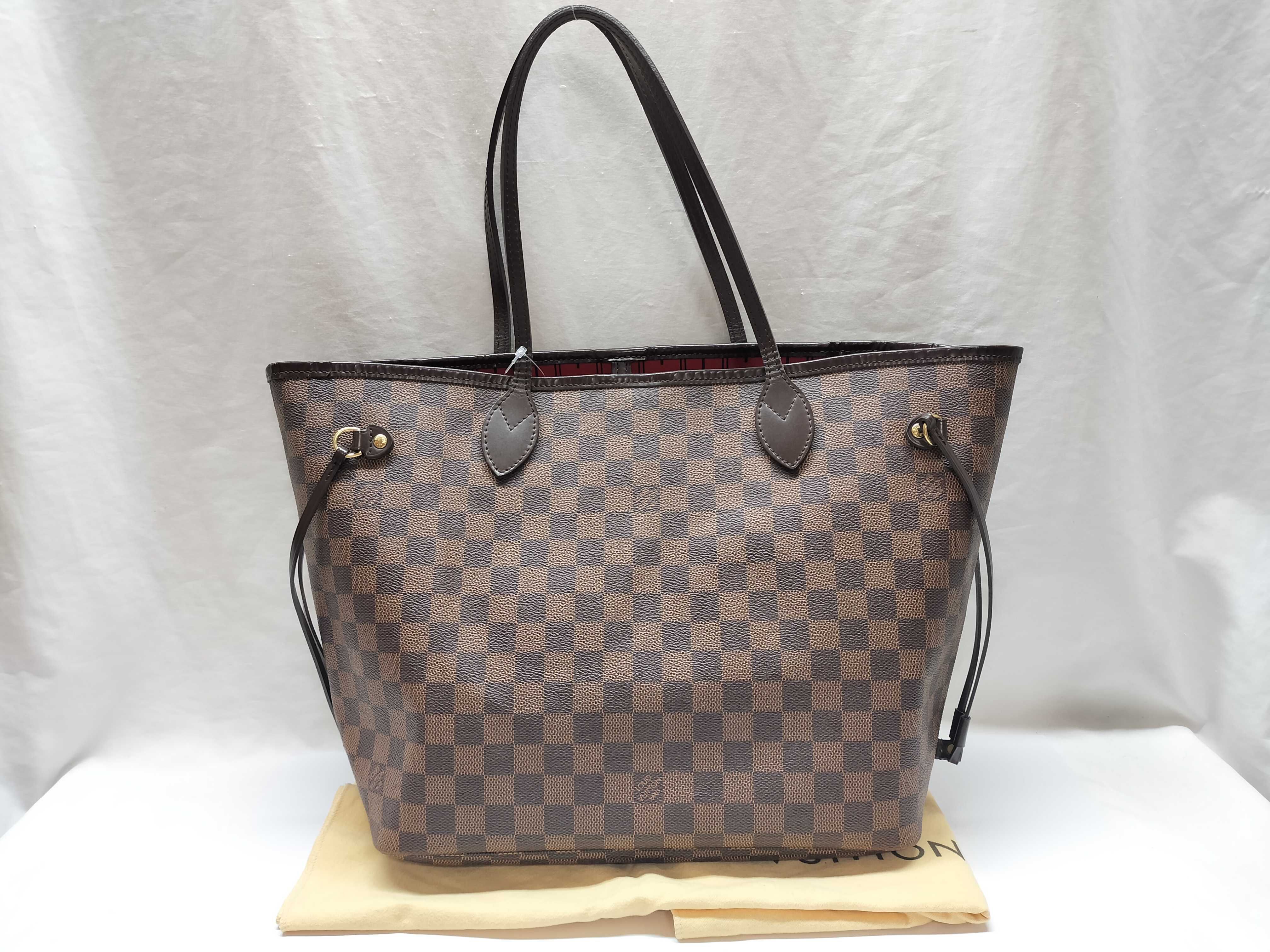 Damier Ebene N41358 Neverfull MM Tote Bag
