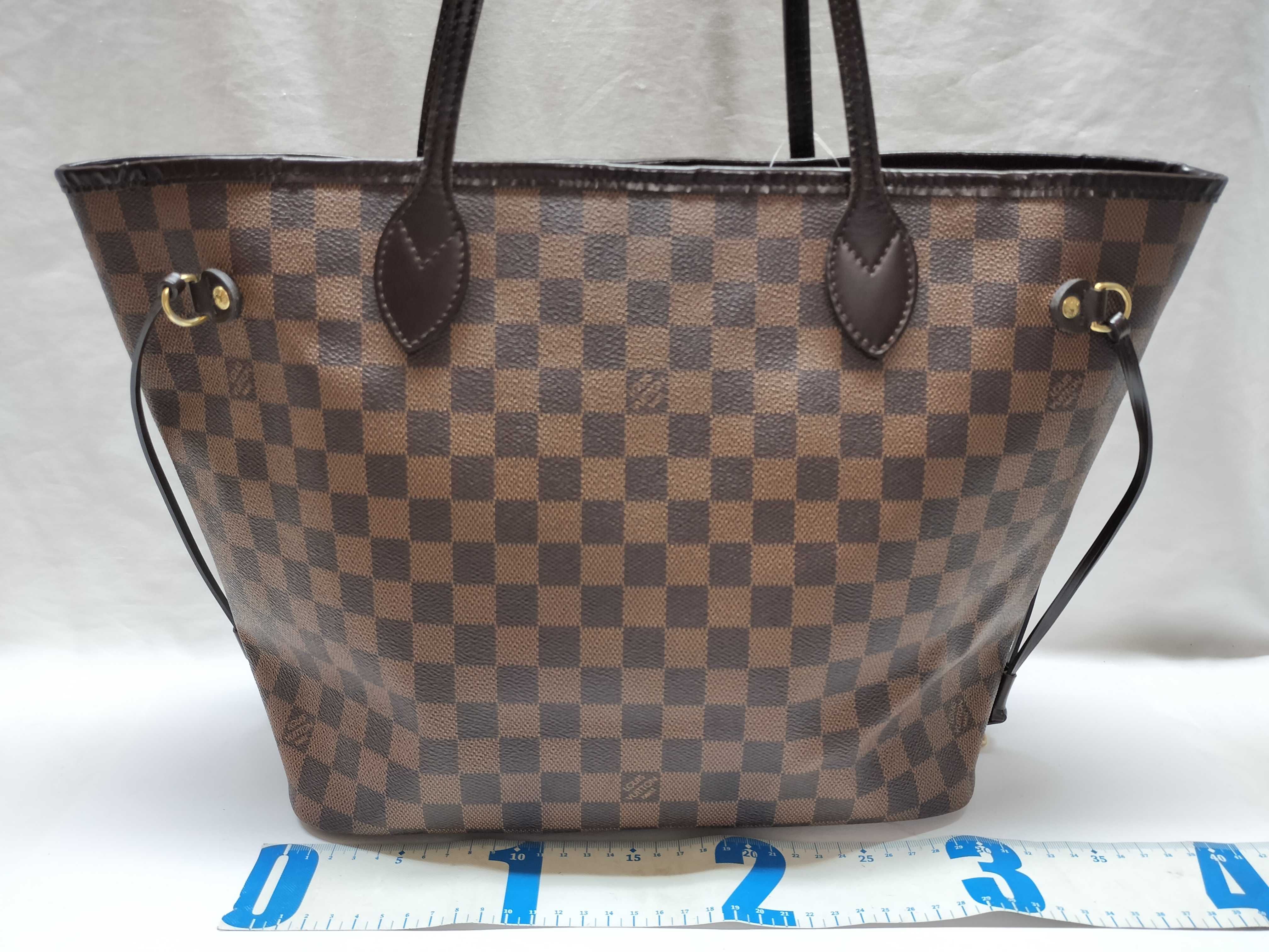 Damier Ebene N41358 Neverfull MM Tote Bag — view 2