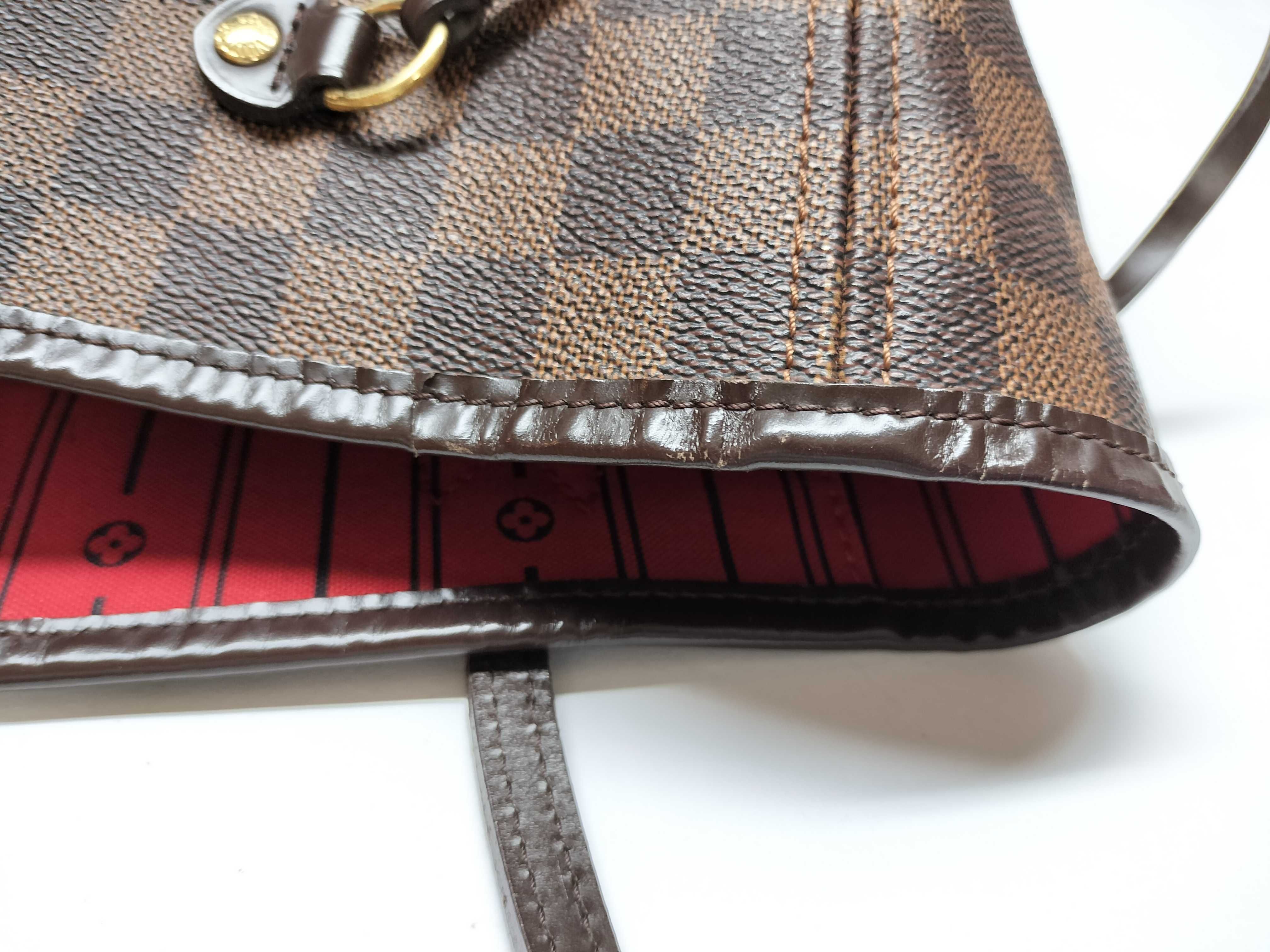 Damier Ebene N41358 Neverfull MM Tote Bag — view 14