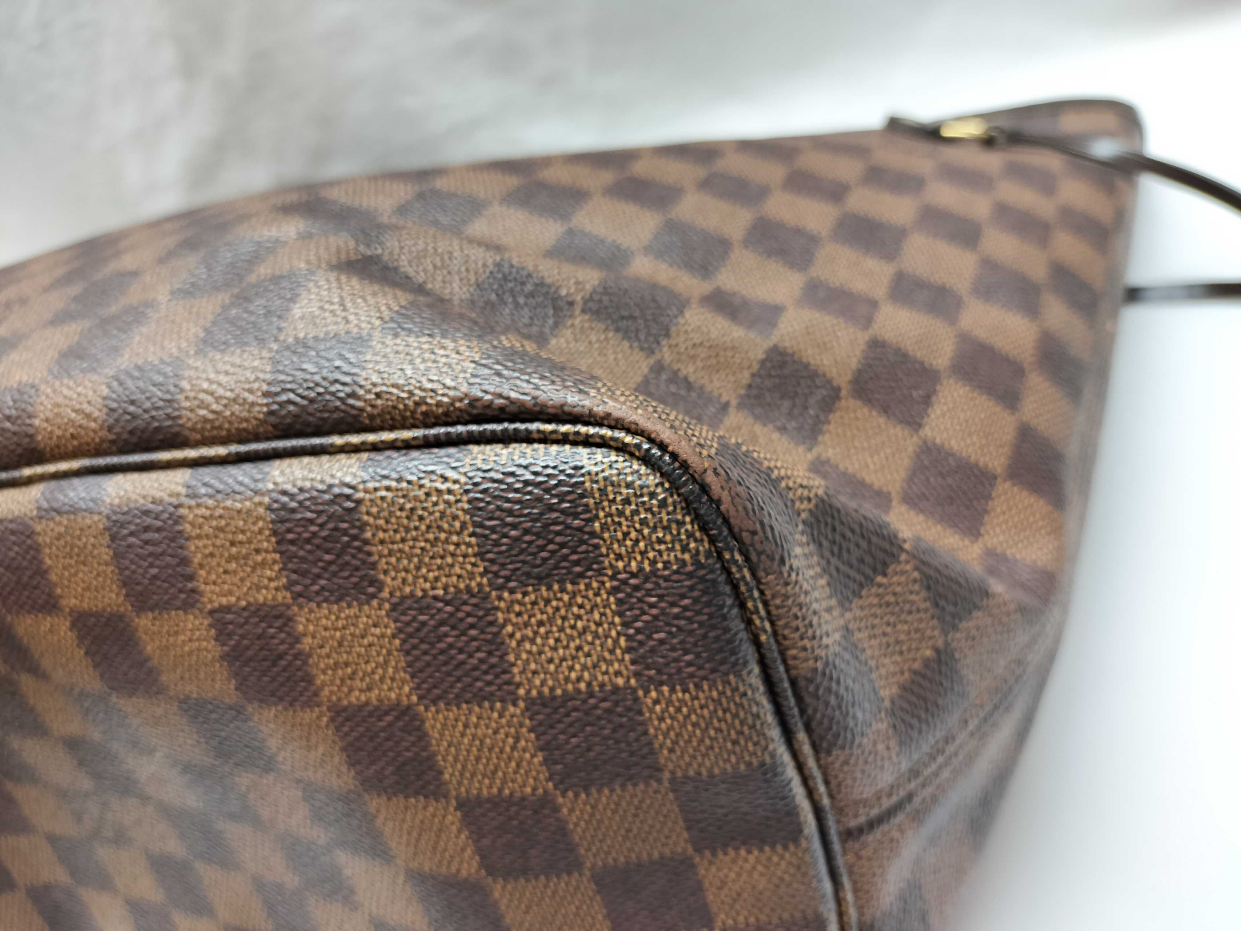 Damier Ebene N41358 Neverfull MM Tote Bag — view 4