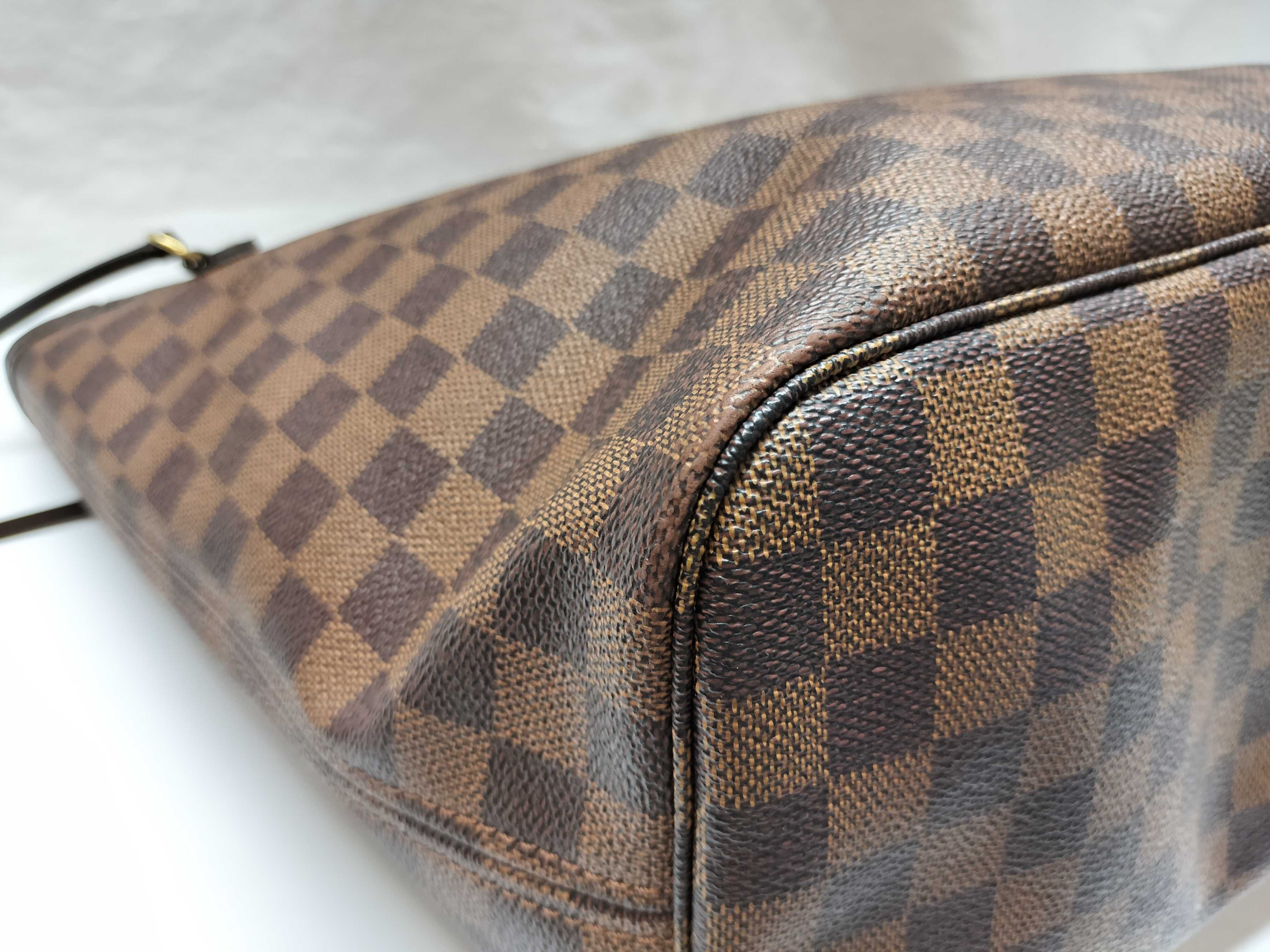 Damier Ebene N41358 Neverfull MM Tote Bag — view 5