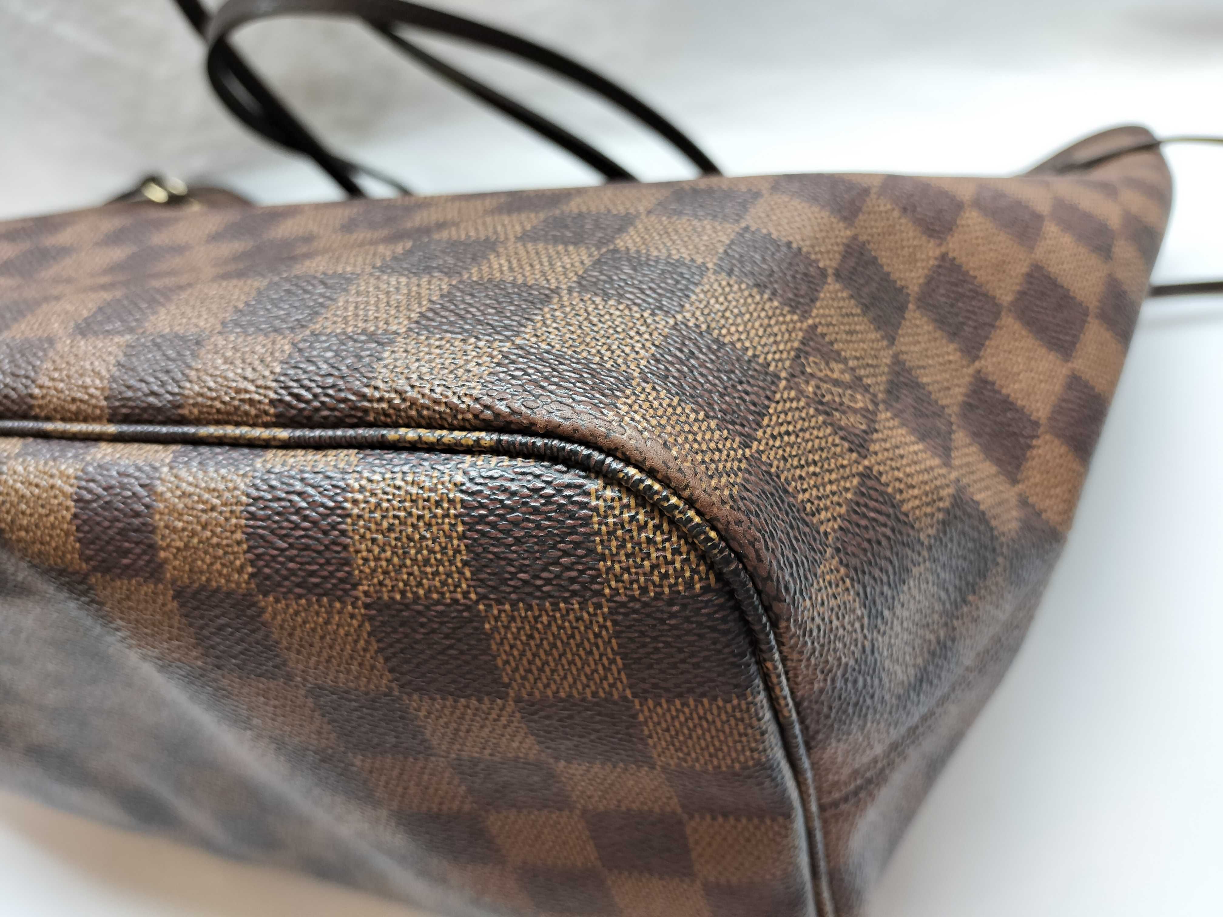 Damier Ebene N41358 Neverfull MM Tote Bag — view 6
