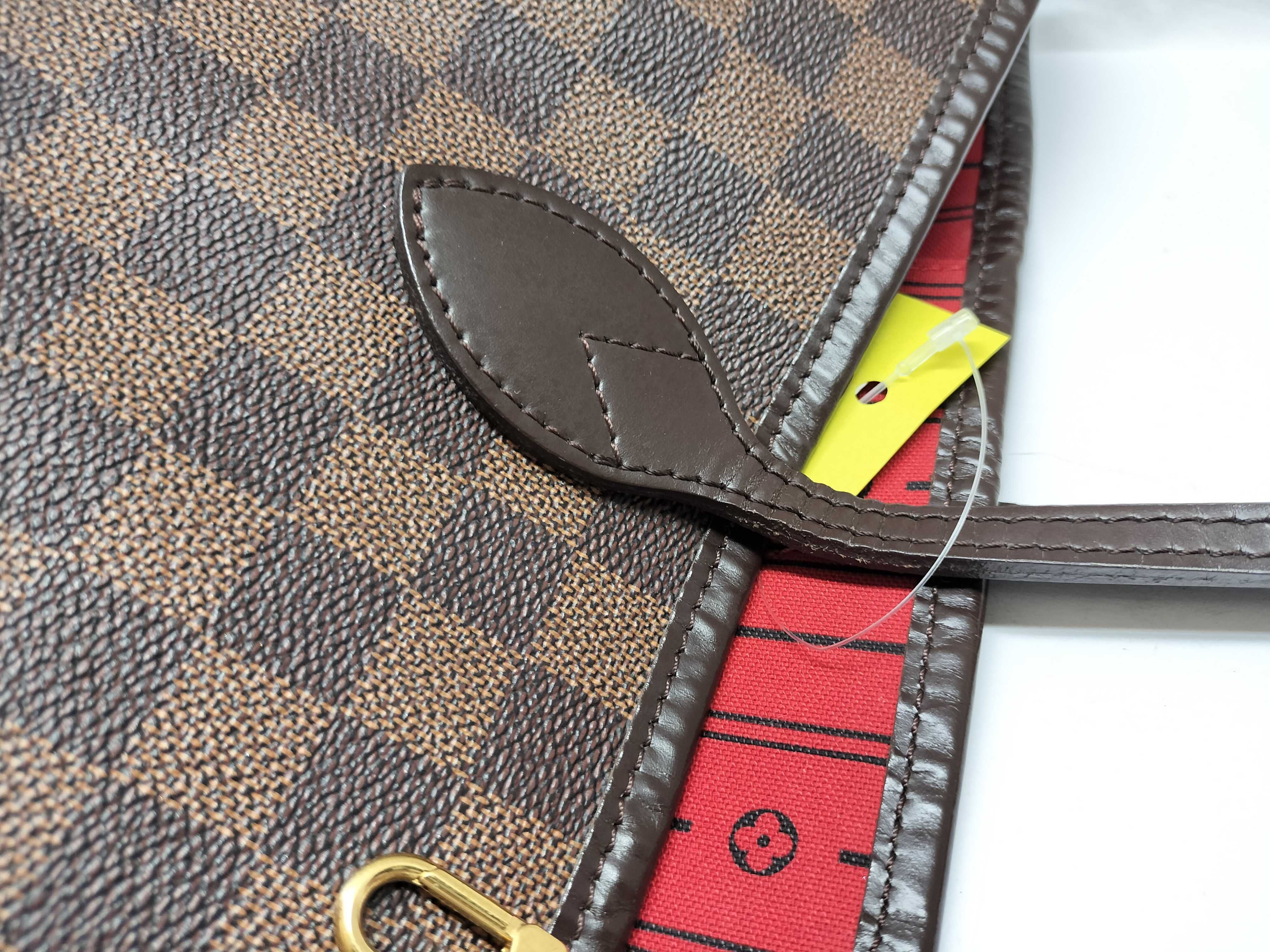 Damier Ebene N41358 Neverfull MM Tote Bag — view 8