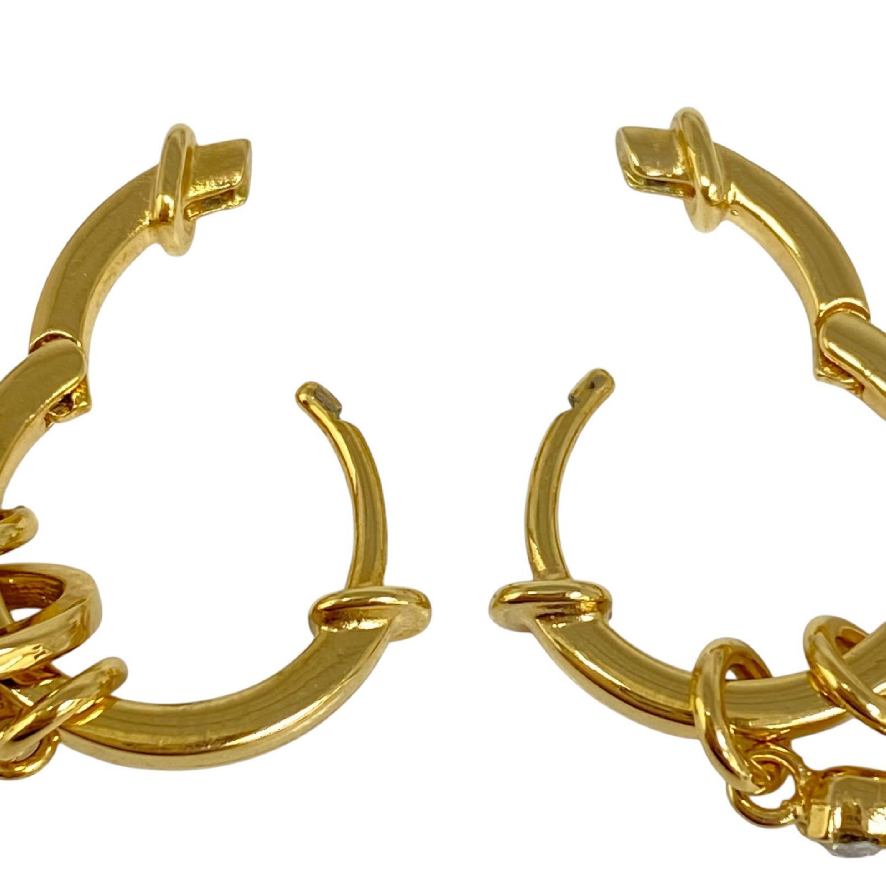 【*Shipped from: Hong Kong*】Dior Gold-colored Metal Star Earrings — view 8