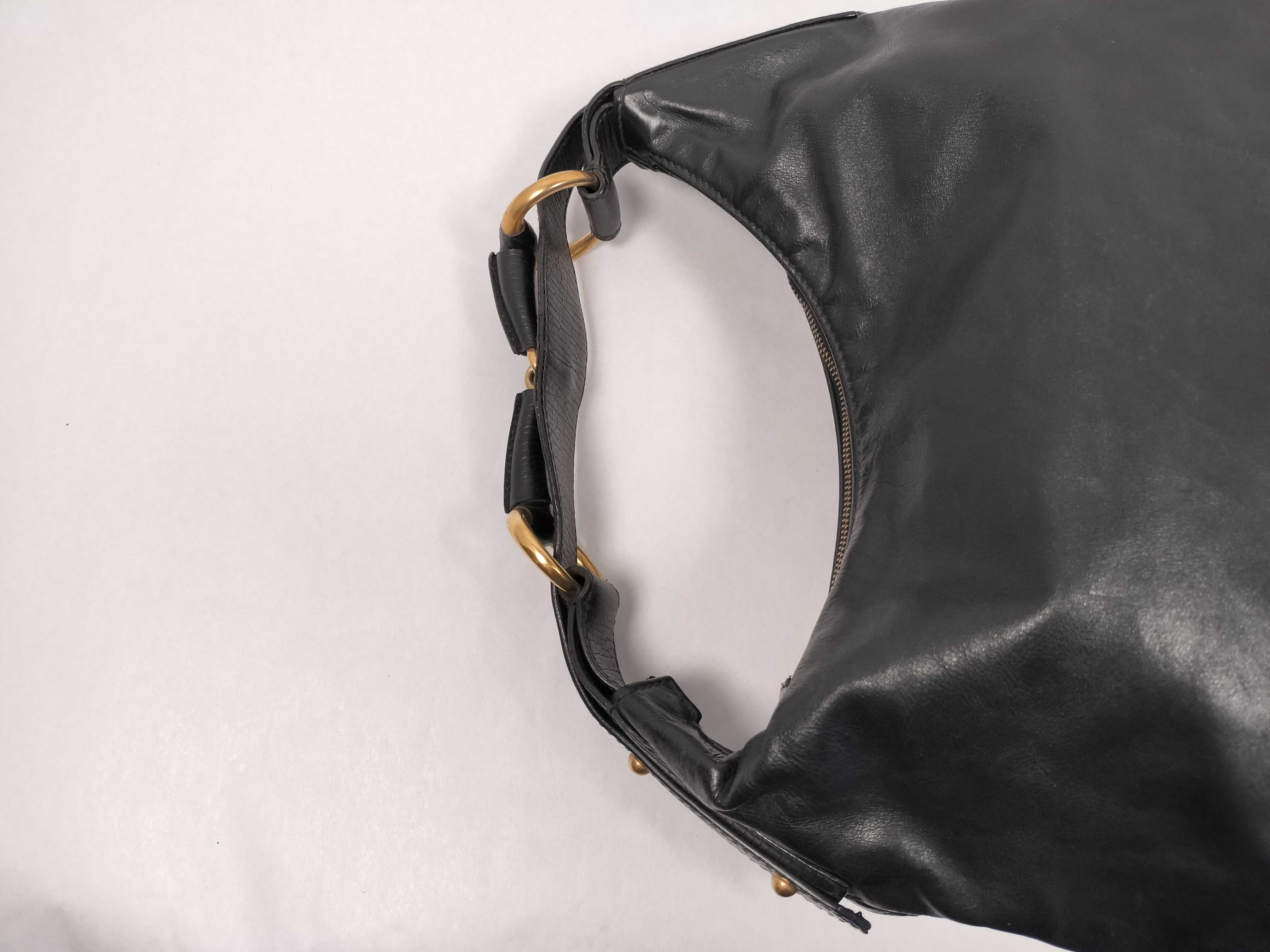 Horsebit Hobo All Leather One-Shoulder Bag — view 3